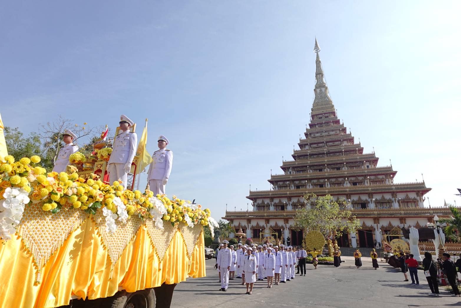 จังหวัดขอนแก่น : จัดพิธีเฉลิมฉลองและสมโภชไฟพระฤกษ์ การจัดการแข่งขันกีฬานักเรียน นักศึกษาแห่งชาติ ครั้งที่44 “ขอนแก่นเกมส์”
