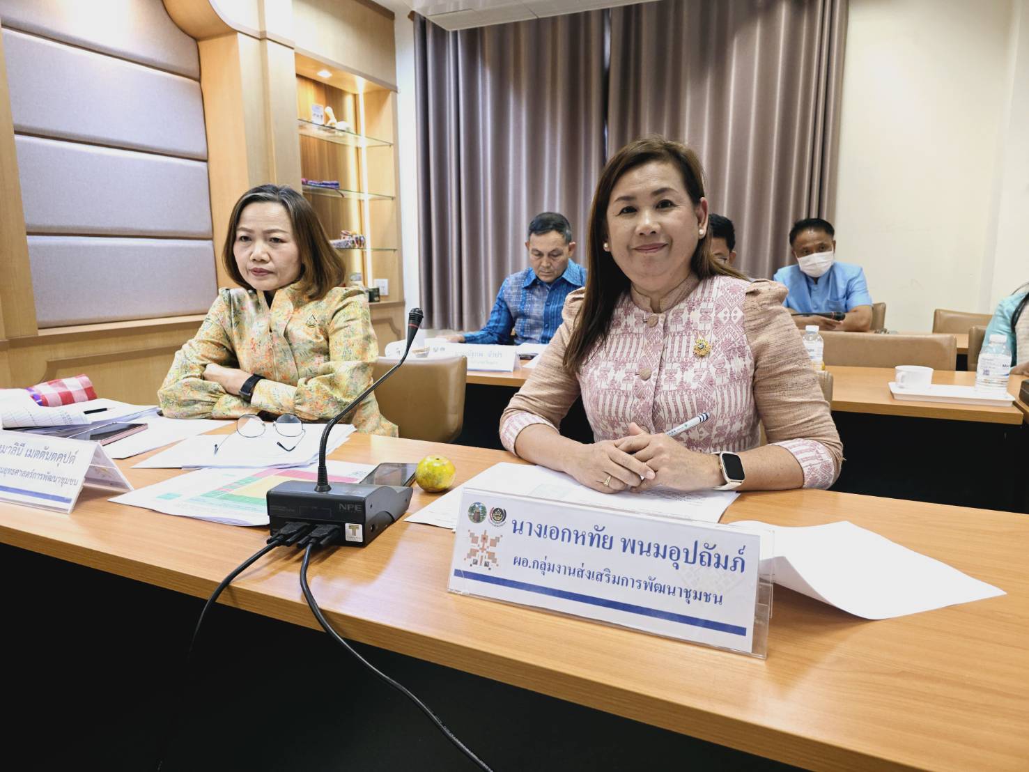 พช.ขอนแก่น : ประชุมผู้บริหารและนักวิชาการพัฒนาชุมชนจังหวัดขอนแก่น ครั้งที่ 1/2568