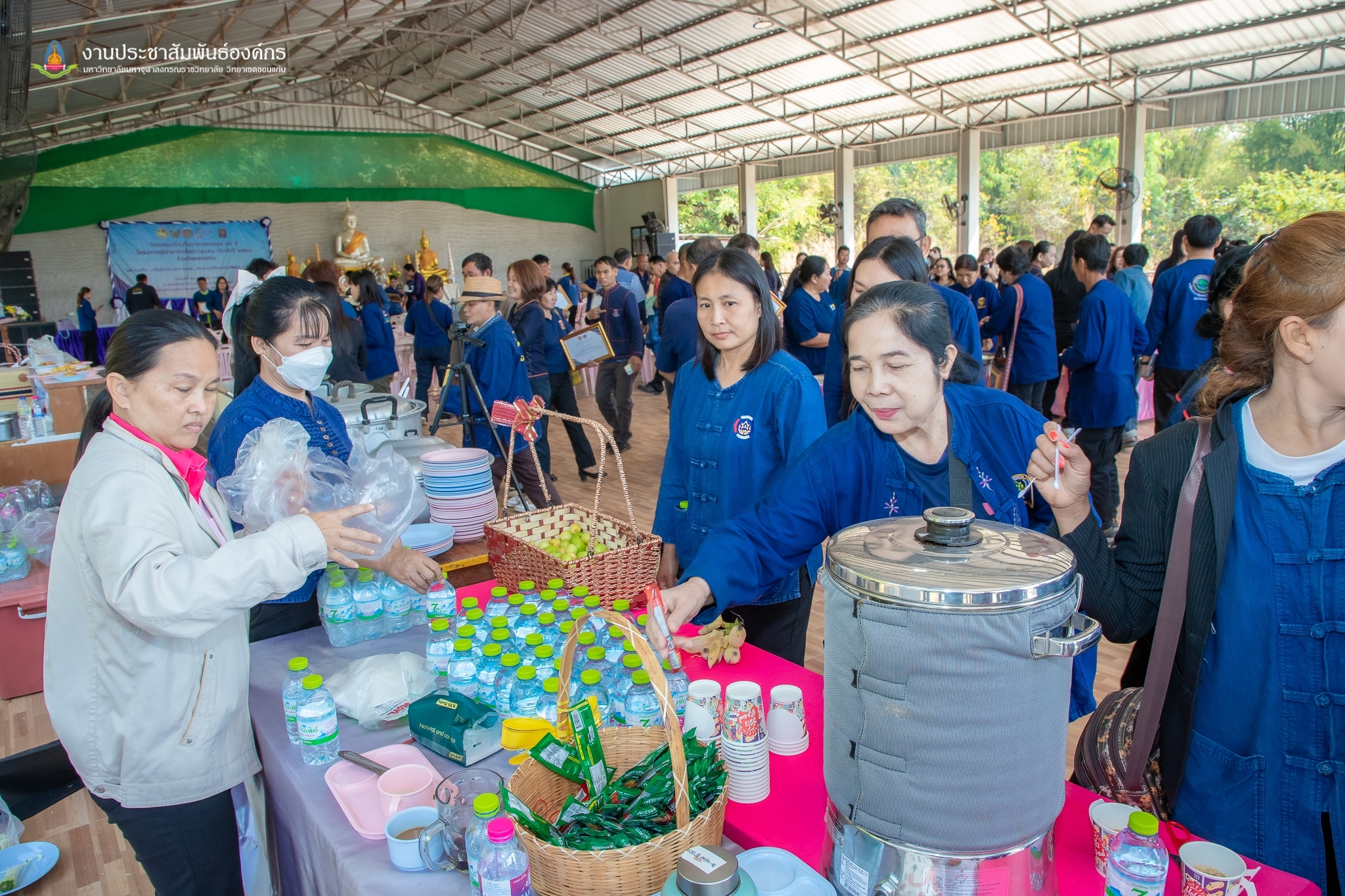 พช.ขอนแก่น : จัดกิจกรรมเนื่องในวาระครบรอบ 56 ปี โครงการพัฒนาผู้นำอาสาพัฒนาชุมชน ประจำปีงบประมาณ พ.ศ. 2568 ภายใต้แนวคิด “อช. รวมใจ ขจัดภัยแก้จน พัฒนาชุมชนอย่างพอเพียง” ณ ศูนย์เรียนรู้ โคก หนอง นา พุทธอารยเกษตร มหาวิทยาลัยมหาจุฬาลงกรณราชวิทยาลัย (มจร.) วิทยาเขตขอนแก่น ตำบลโคกสี อำเภอเมืองขอนแก่น จังหวัดขอนแก่น