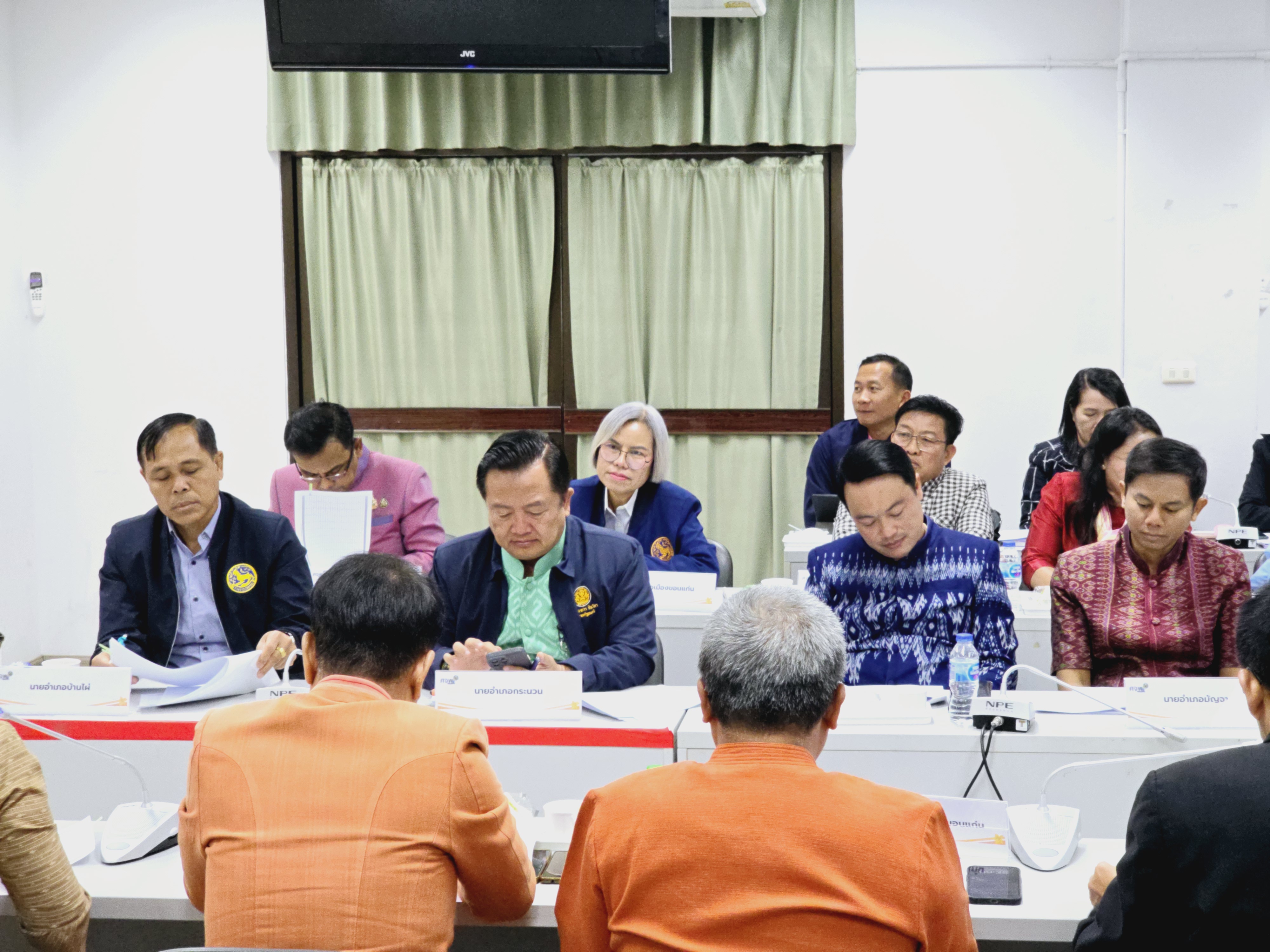 จังหวัดขอนแก่น : ประชุมคณะกรรมการบริหารศูนย์อำนวยการขจัดความยากจนและพัฒนาคนทุกช่วงวัยอย่างยั่งยืนตามหลักปรัชญาของเศรษฐกิจพอเพียง จังหวัดขอนแก่น (คจพ.จ.ขก) ครั้งที่ 1/2568