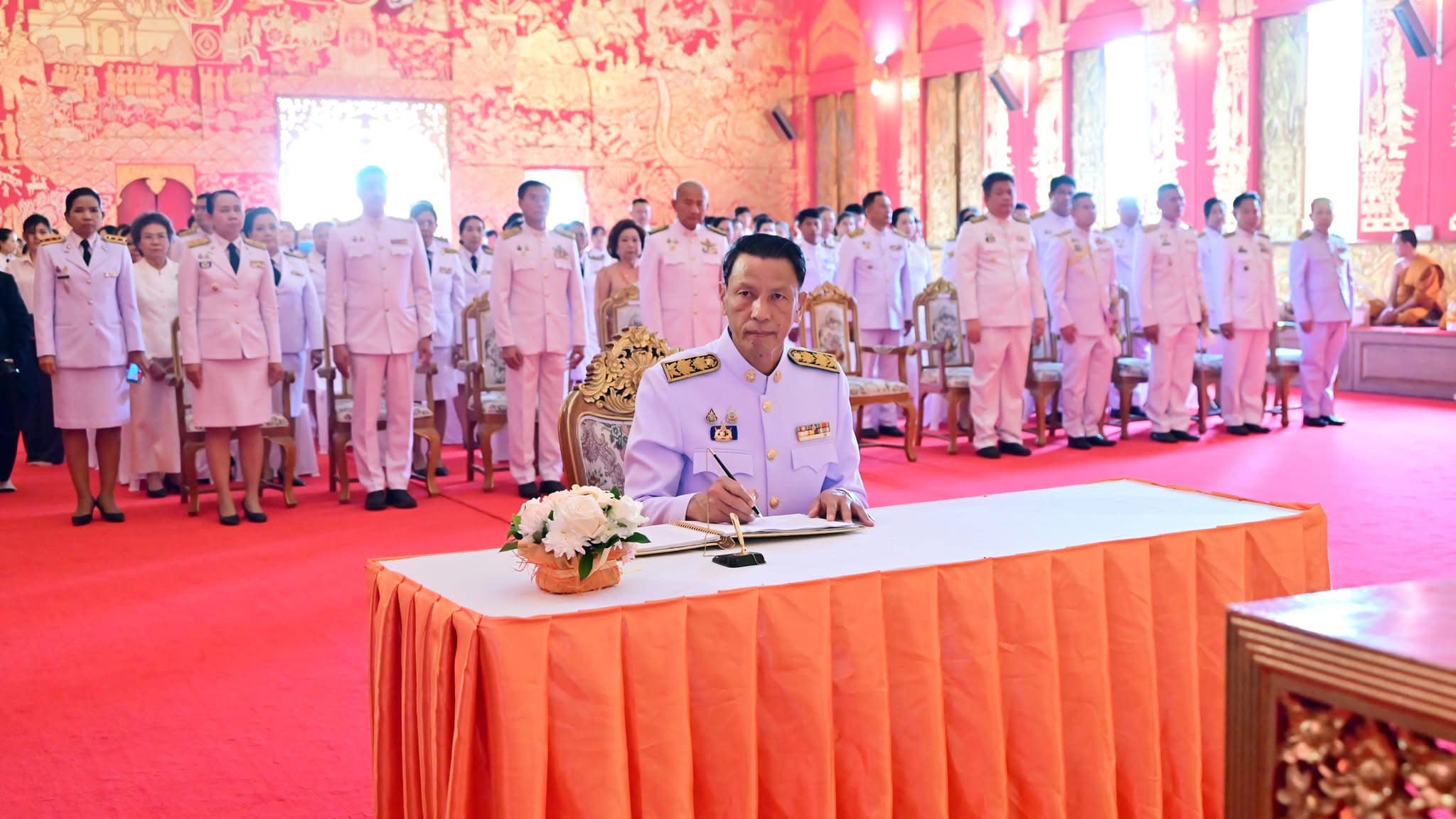 จังหวัดขอนแก่น : จัดพิธีเจริญพระพุทธมนต์ถวายพระกุศล เนื่องในโอกาสวันคล้ายวันประสูติสมเด็จพระเจ้าลูกเธอ เจ้าฟ้าสิริวัณณวรี นารีรัตนราชกัญญา