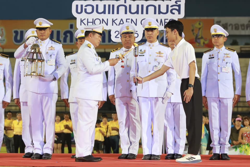 จังหวัดขอนแก่น : พิธีเปิดการจัดการแข่งขันกีฬานักเรียน นักศึกษาแห่งชาติ ครั้งที่ 44 ประจำปี 2568 “ขอนแก่นเกมส์”