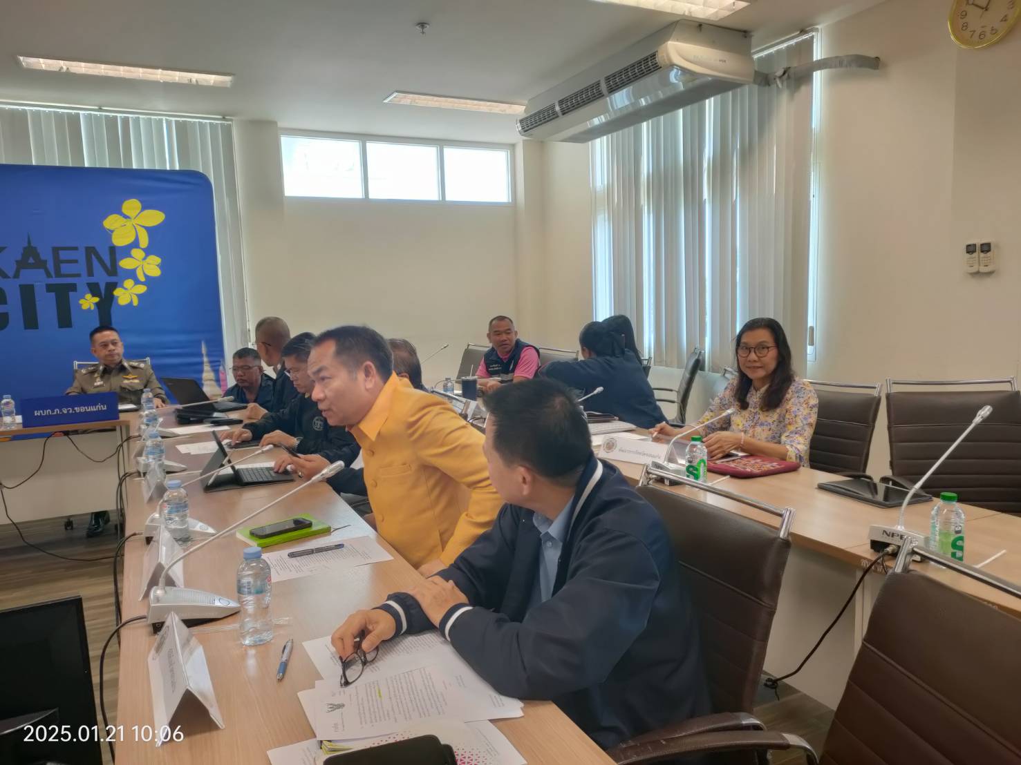 พช.ขอนแก่น : ร่วมประชุมศูนย์ปฏิบัติการติดตามเร่งรัดการบำบัดรักษา ฟื้นฟูสภาพทางสังคม ป้องกัน และปราบปรามยาเสพติด ครั้งที่ 2/2568 ผ่านระบบการประชุมทางไกล ( Cisco WebEx )