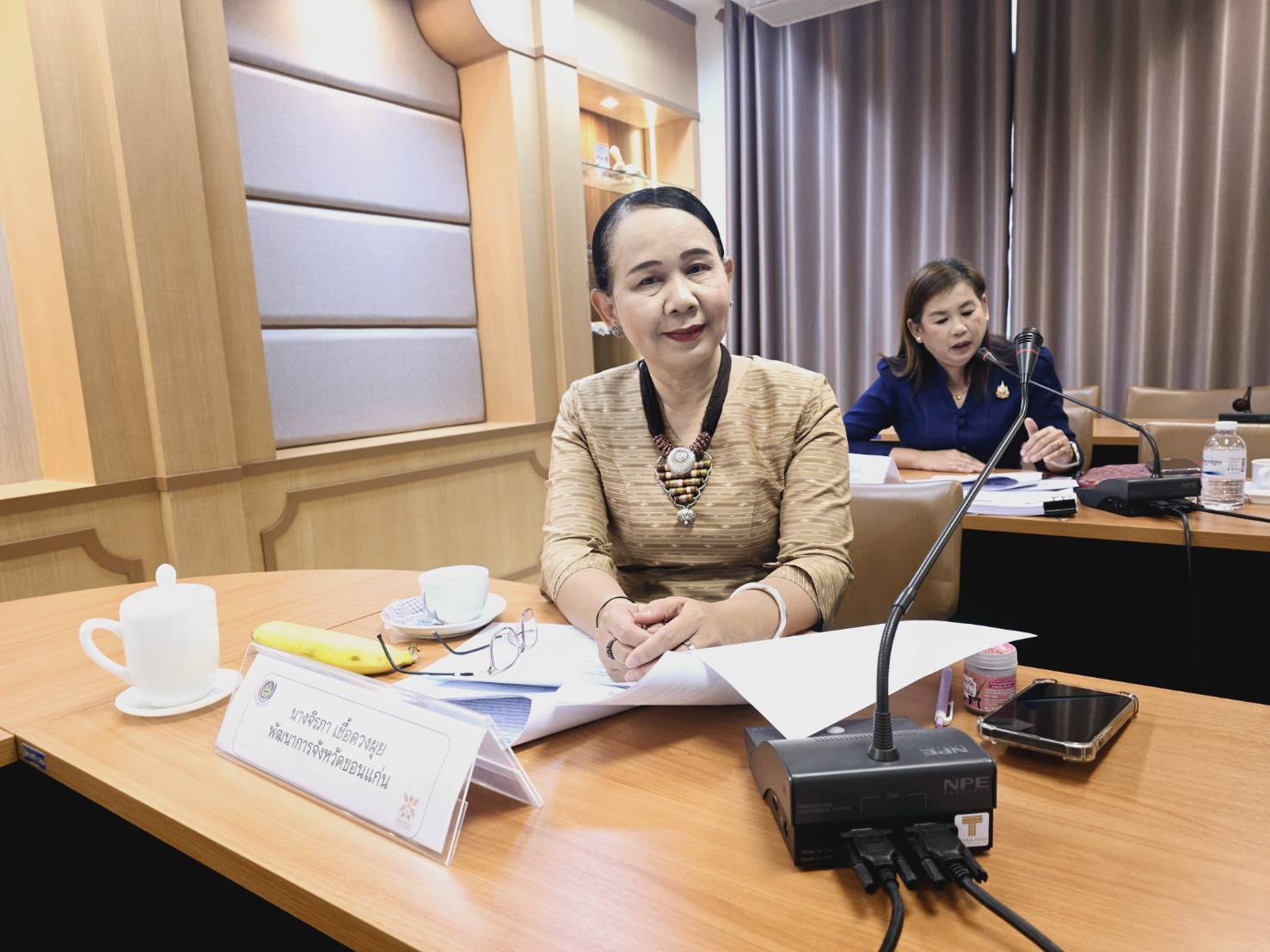 พช.ขอนแก่น : จัดประชุมคณะทำงานสนับสนุนการขับเคลื่อนการพัฒนาเศรษฐกิจฐานรากและประชารัฐ จังหวัดขอนแก่น ครั้งที่ 1/2568