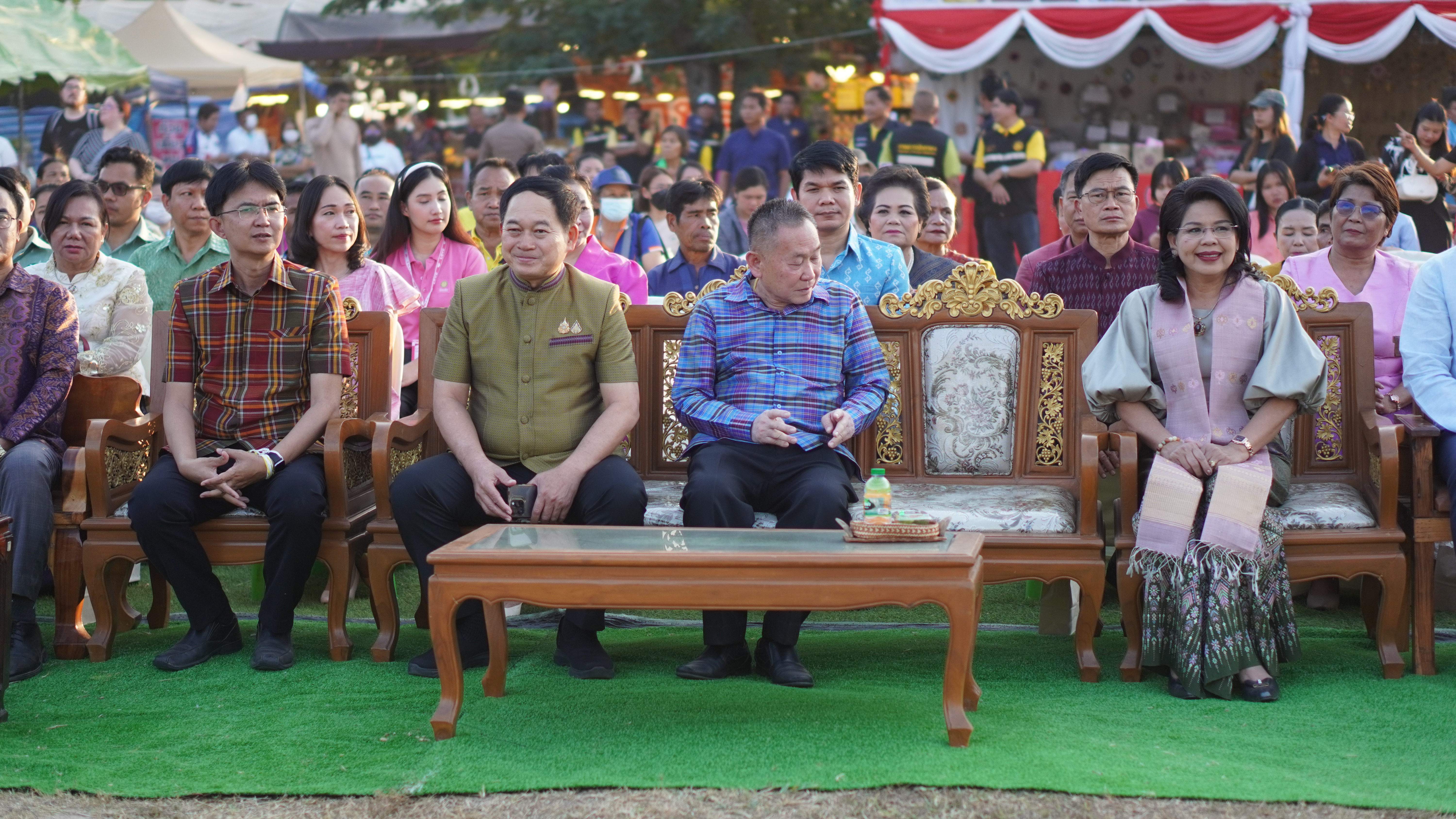 พช.ขอนแก่น : ร่วมพิธีเปิดงานเทศกาลไก่ย่างเขาสวนกวาง และประเพณีบุญกุ้มข้าวใหญ่ ประจำปี 2568