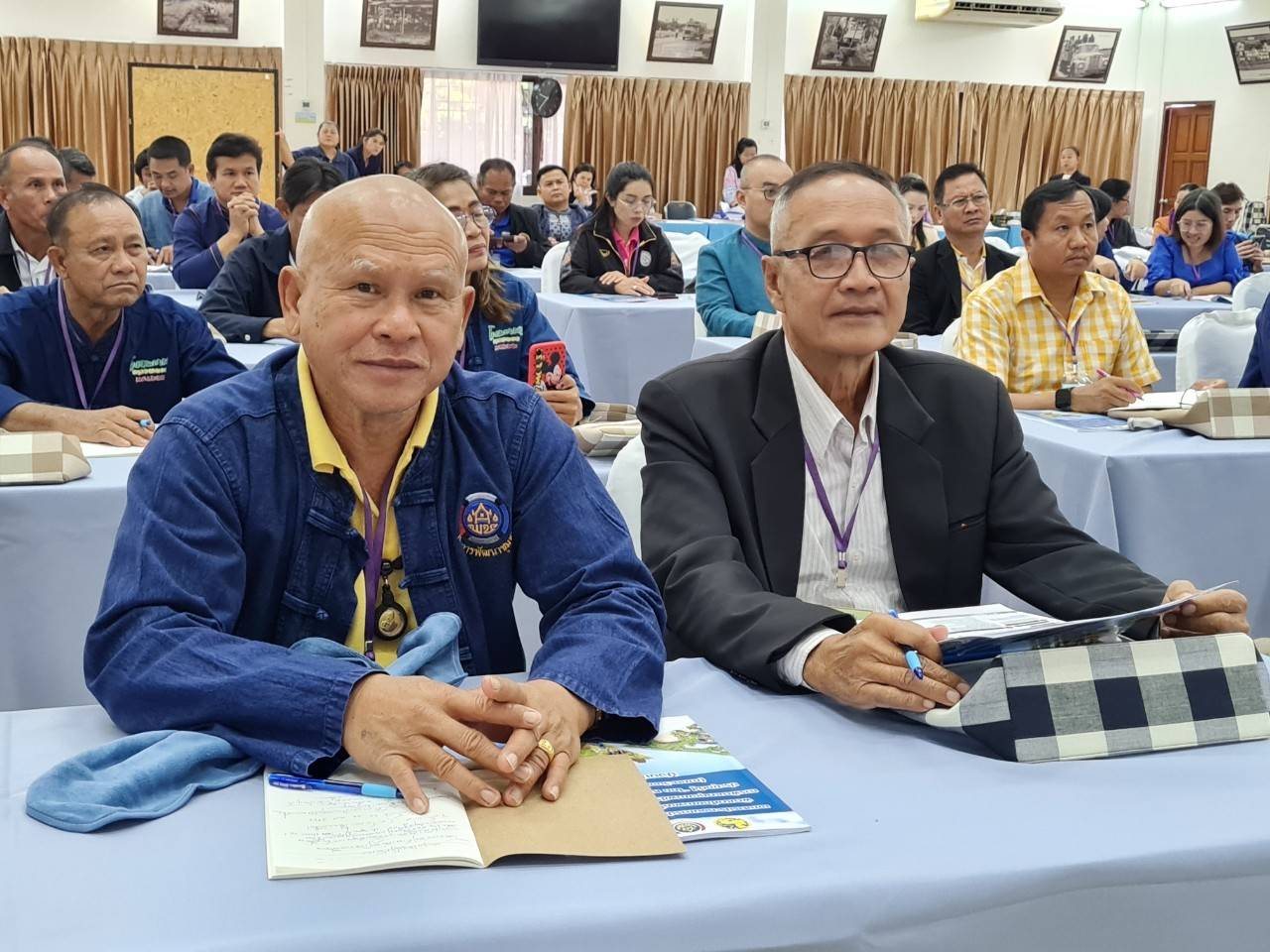พช.ขอนแก่น : ร่วมอบรมโครงการพัฒนาหมู่บ้านเศรษฐกิจพอเพียง กิจกรรมพัฒนาศักยภาพศูนย์เรียนรู้การพัฒนาคุณภาพชีวิตตามหลักทฤษฎีใหม่ ประยุกต์สู่ “โคก หนอง นา” กิจกรรมย่อยการประชุมเชิงปฏิบัติการสนับสนุนการขับเคลื่อนเครือข่ายศูนย์เรียนรู้การพัฒนาคุณภาพชีวิตตามหลักทฤษฎีใหม่ ประยุกต์สู่ “โคก หนอง นา” ระดับภาค ระหว่างวันที่ 22-24 มกราคม 2568 ณ ศูนย์ศึกษาและพัฒนาชุมชนนครราชสีมา จังหวัดนครราชสีมา