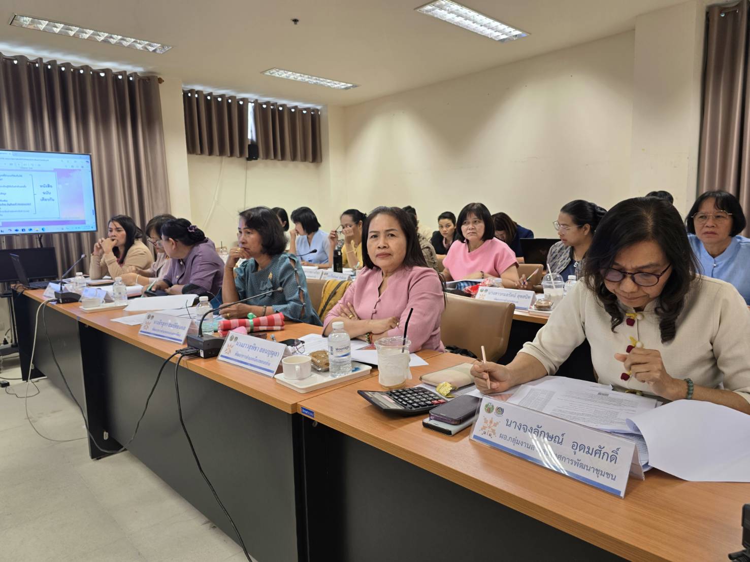 พช.ขอนแก่น : ประชุมผู้บริหารและนักวิชาการพัฒนาชุมชนจังหวัดขอนแก่น ครั้งที่ 1/2568