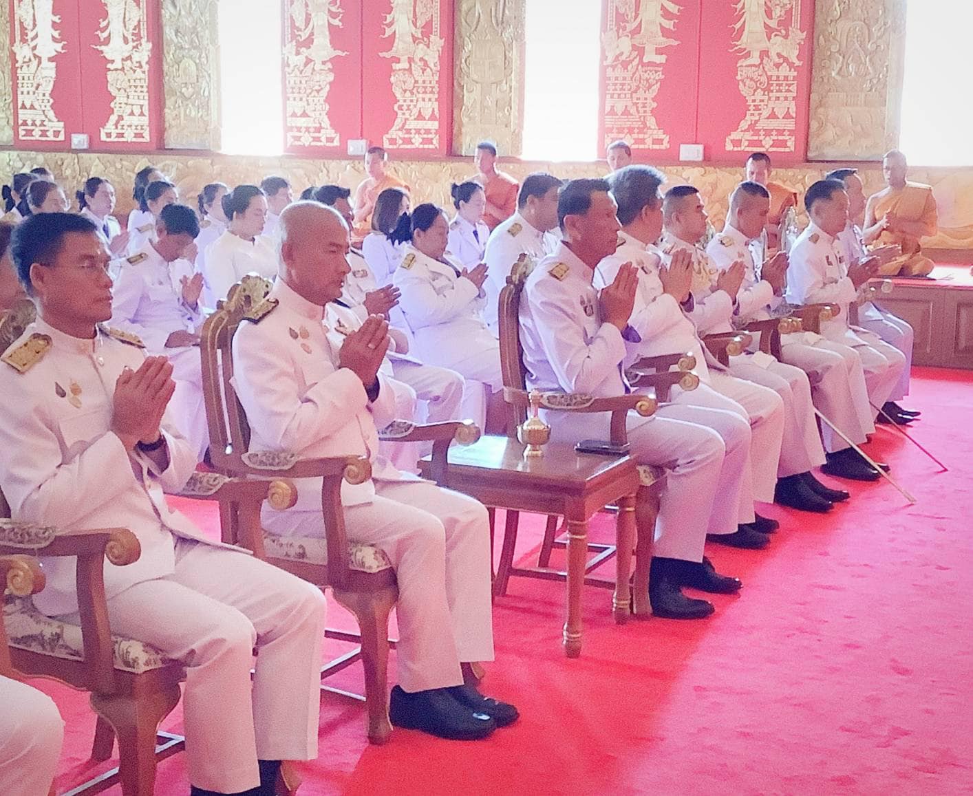 จังหวัดขอนแก่น : จัดพิธีเจริญพระพุทธมนต์ถวายพระกุศล เนื่องในโอกาสวันคล้ายวันประสูติสมเด็จพระเจ้าลูกเธอ เจ้าฟ้าสิริวัณณวรี นารีรัตนราชกัญญา