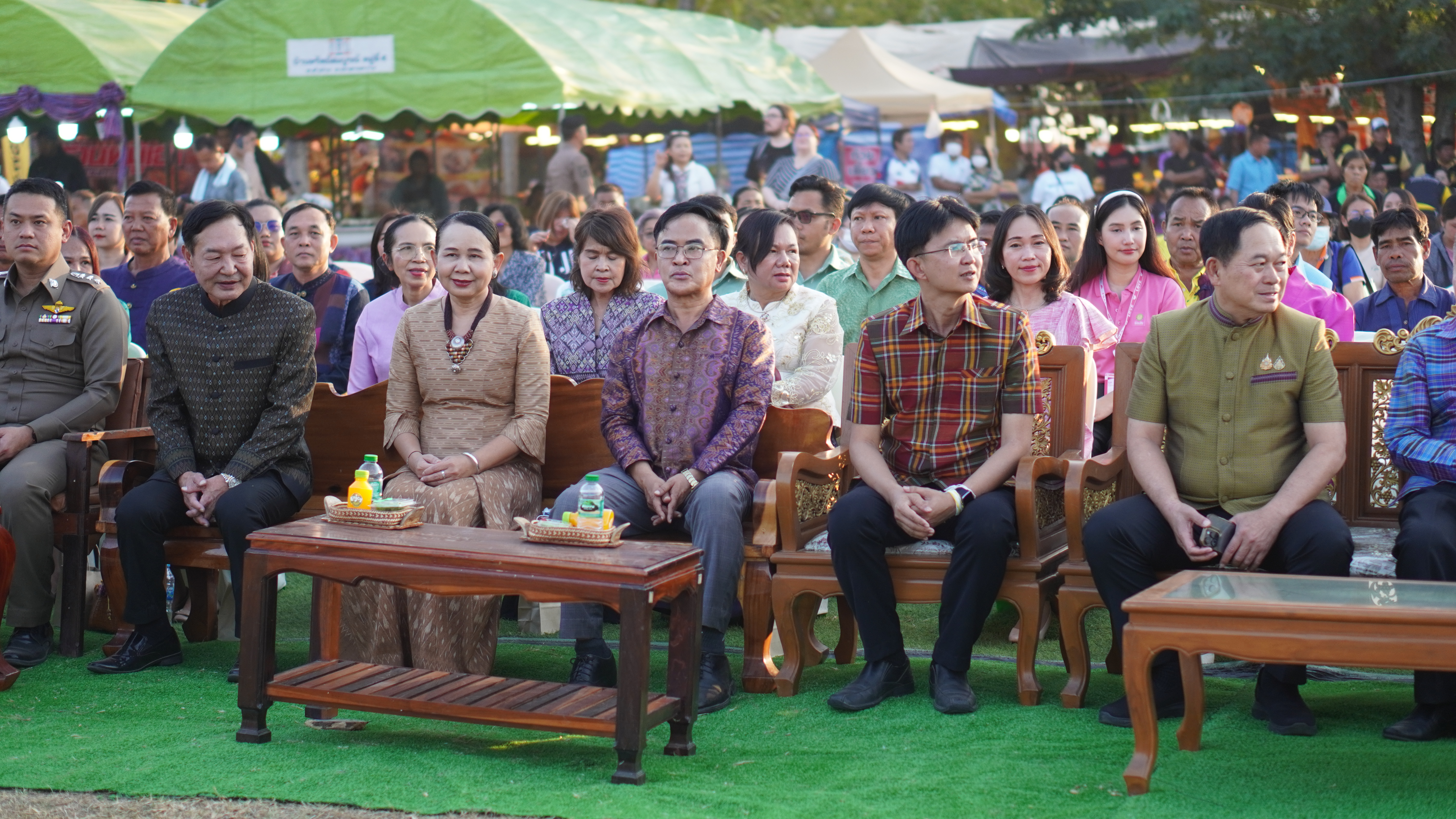 พช.ขอนแก่น : ร่วมพิธีเปิดงานเทศกาลไก่ย่างเขาสวนกวาง และประเพณีบุญกุ้มข้าวใหญ่ ประจำปี 2568