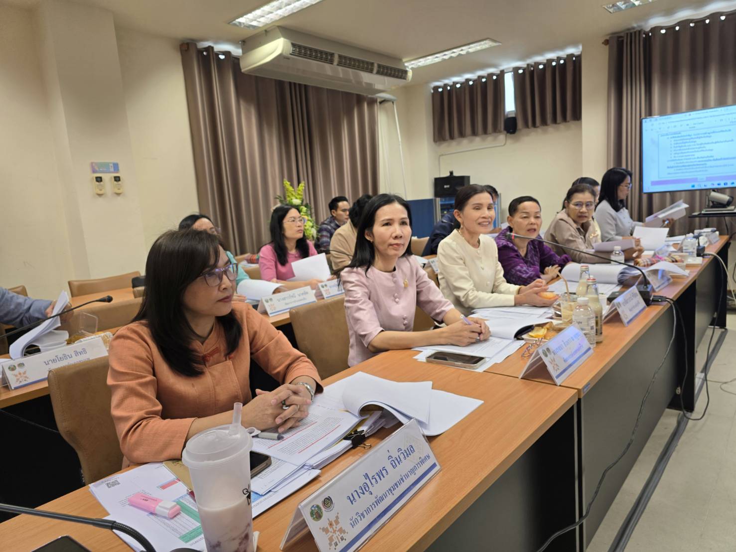 พช.ขอนแก่น : ประชุมผู้บริหารและนักวิชาการพัฒนาชุมชนจังหวัดขอนแก่น ครั้งที่ 1/2568