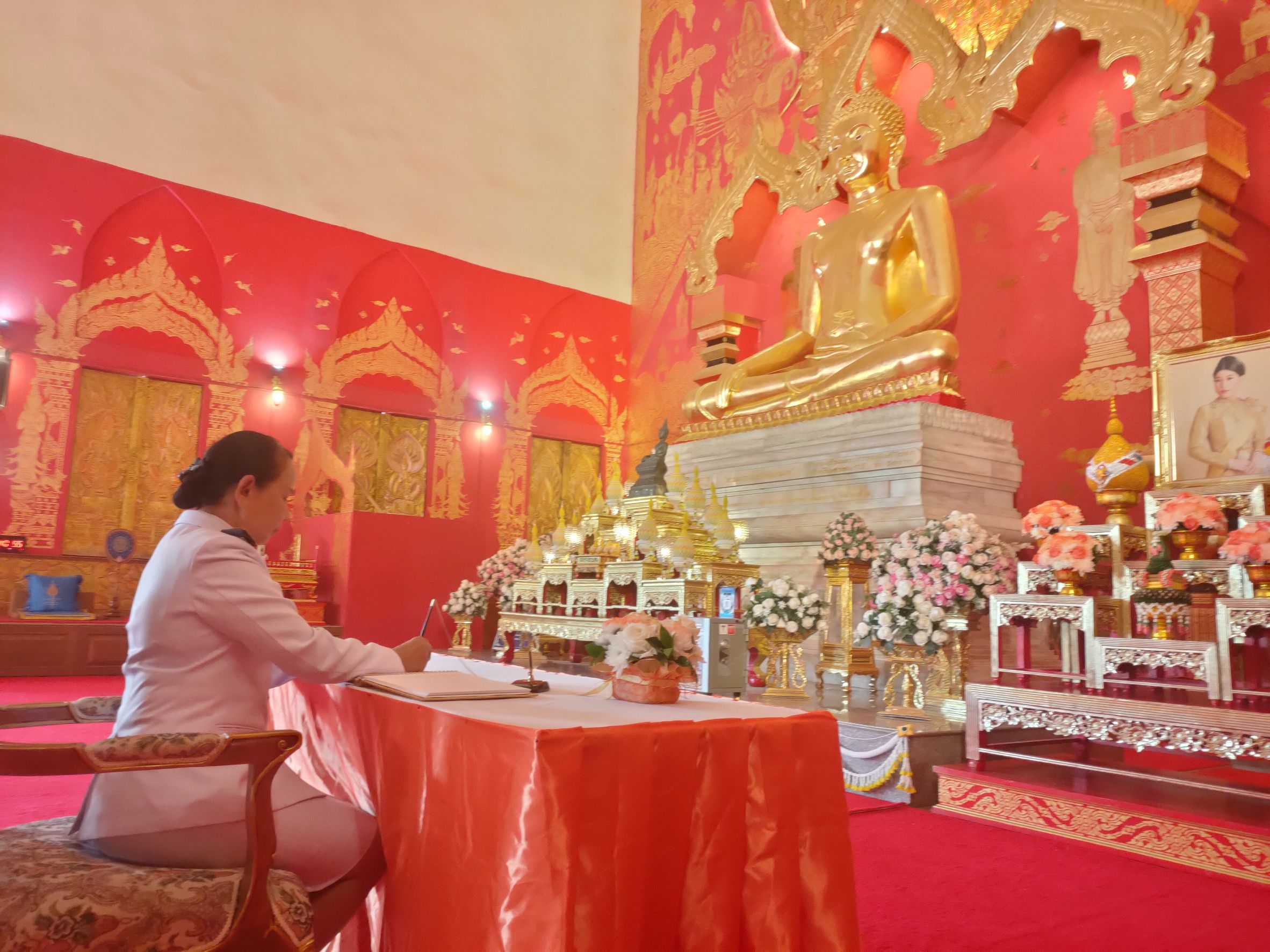 จังหวัดขอนแก่น : จัดพิธีเจริญพระพุทธมนต์ถวายพระกุศล เนื่องในโอกาสวันคล้ายวันประสูติสมเด็จพระเจ้าลูกเธอ เจ้าฟ้าสิริวัณณวรี นารีรัตนราชกัญญา