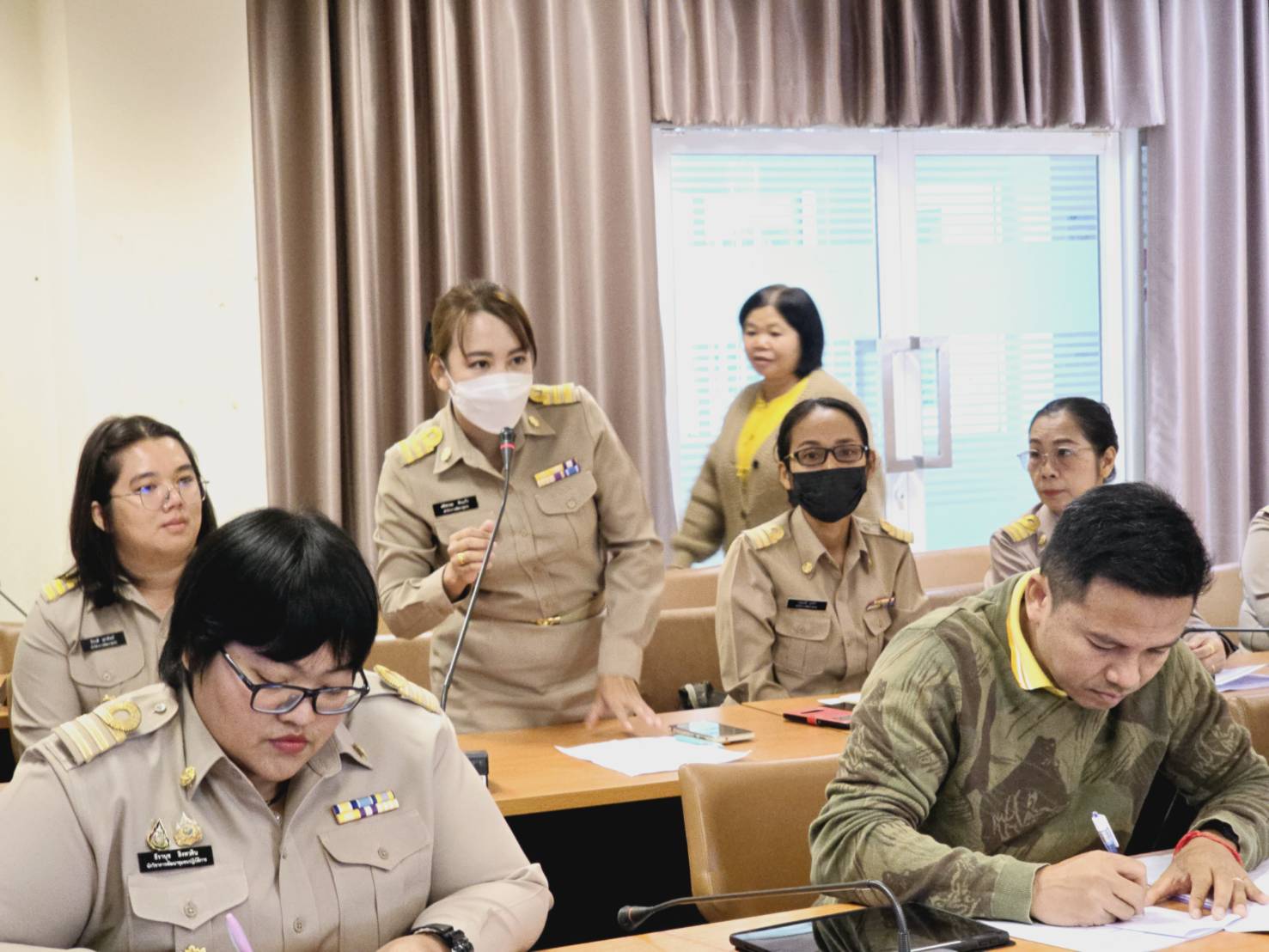 พช.ขอนแก่น : ประชุมประสานแผน สำนักงานพัฒนาชุมชนจังหวัดขอนแก่น ครั้งที่ 1/2568