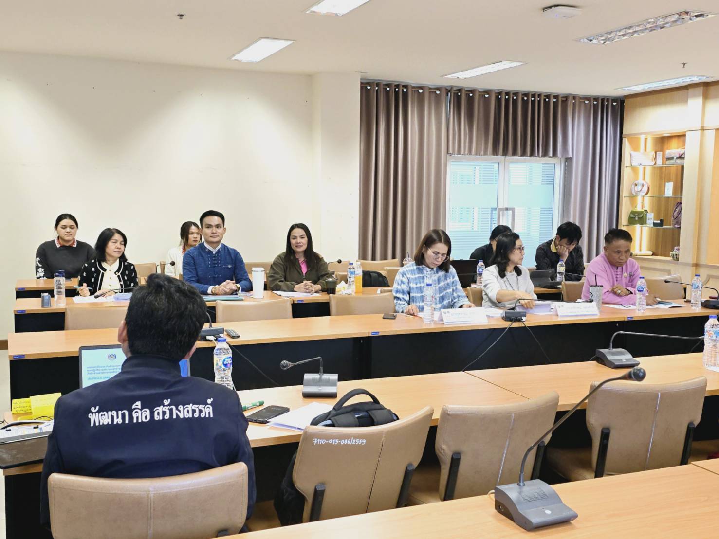 พช.ขอนแก่น : ประชุมยกร่างข้อตกลงการปฏิบัติราชการและการประเมินผลการปฏิบัติราชการของข้าราชการสังกัดสำนักงานพัฒนาชุมชนจังหวัดขอนแก่น