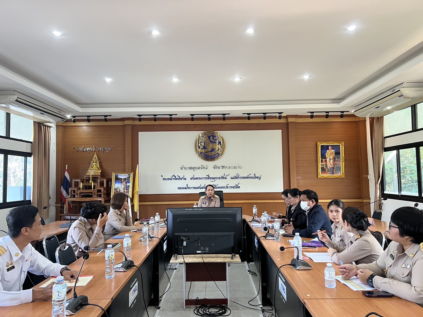 พช.ขอนแก่น : ติดตามและสนับสนุนการดำเนินงานตามแผนปฏิบัติราชการ ประจำปีงบประมาณ พ.ศ. 2568 ในพื้นที่อำเภออุบลรัตน์