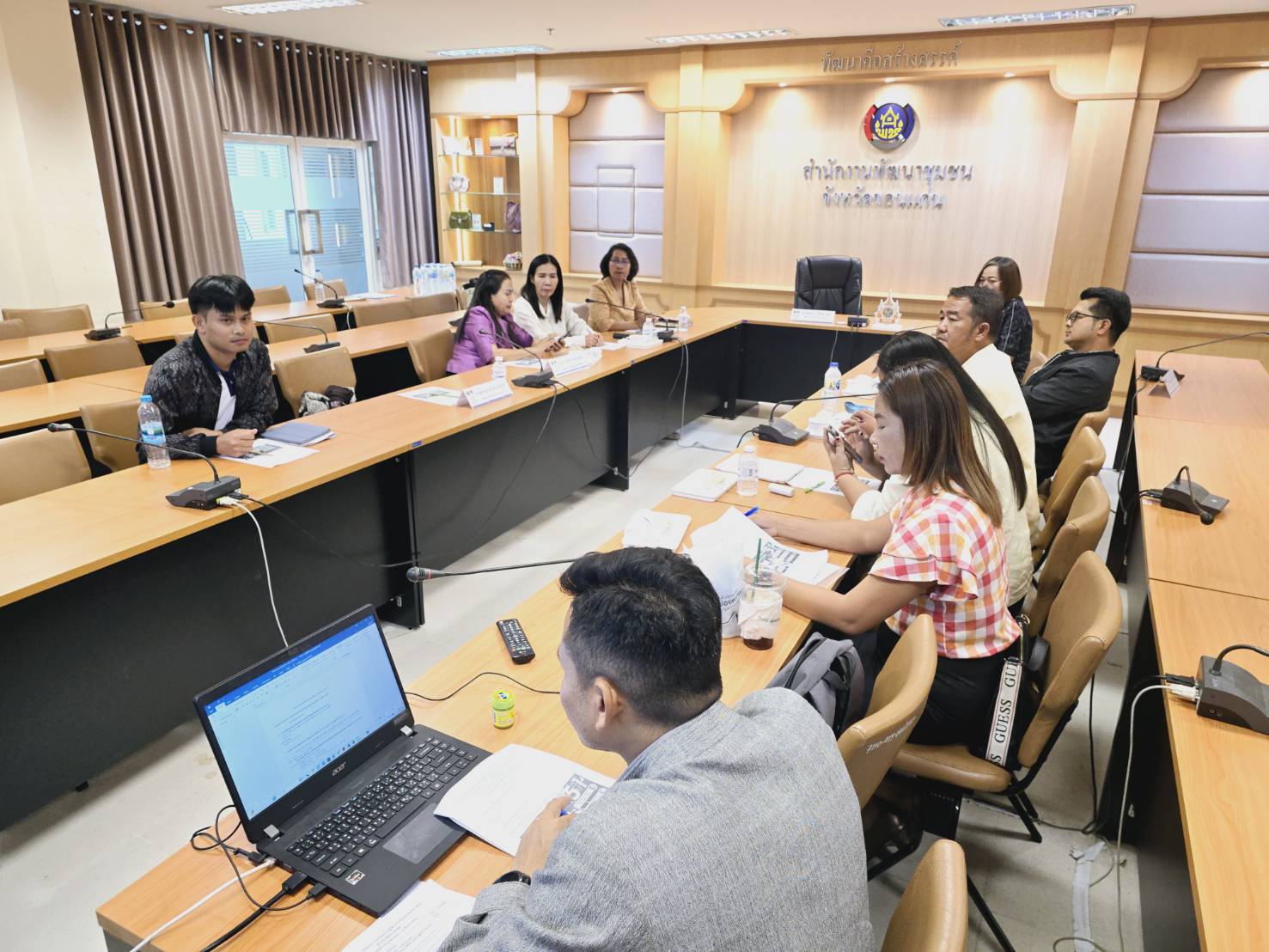 พช.ขอนแก่น : จัดประชุมคณะทำงานกำหนดกลยุทธ์ขับเคลื่อนงานพัฒนาชุมชนจังหวัดขอนแก่น (KHONKAEN CDD THINK TANK) ตามแผนปฏิบัติราชการพัฒนาชุมชนระยะ 5 ปี (พ.ศ. 2566-2570) ครั้งที่1/2568