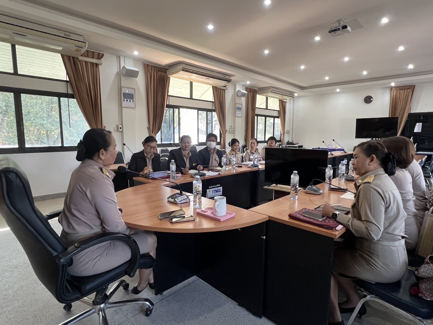 พช.ขอนแก่น : ติดตามและสนับสนุนการดำเนินงานตามแผนปฏิบัติราชการ ประจำปีงบประมาณ พ.ศ. 2568 ในพื้นที่อำเภออุบลรัตน์