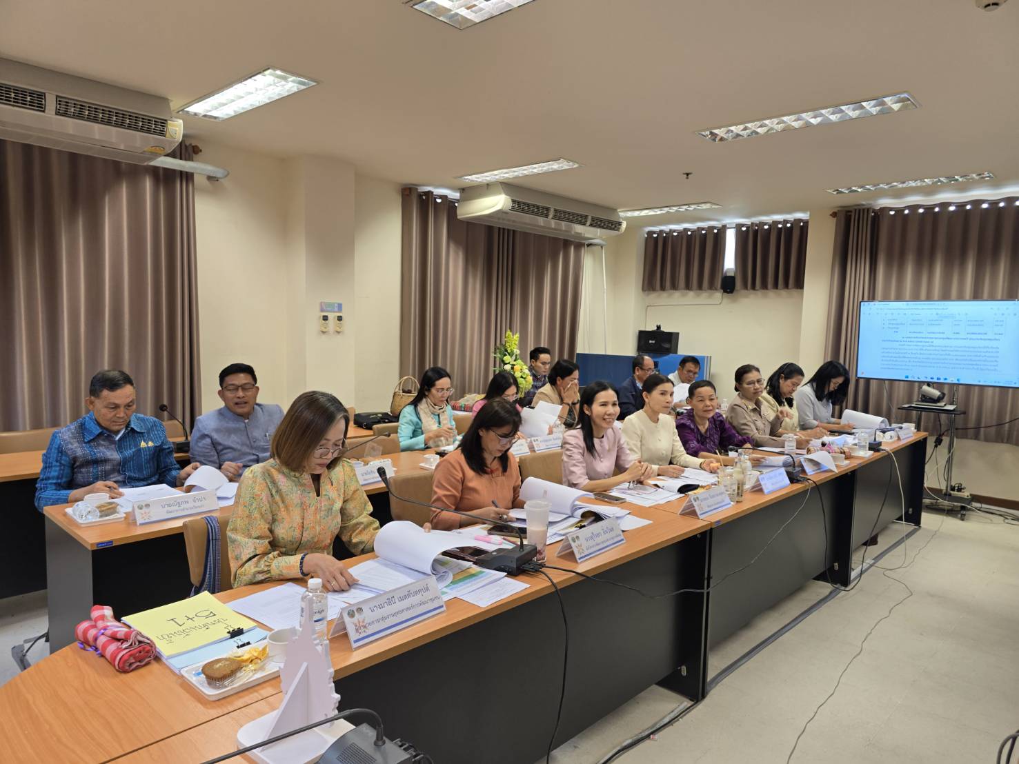 พช.ขอนแก่น : ประชุมผู้บริหารและนักวิชาการพัฒนาชุมชนจังหวัดขอนแก่น ครั้งที่ 1/2568
