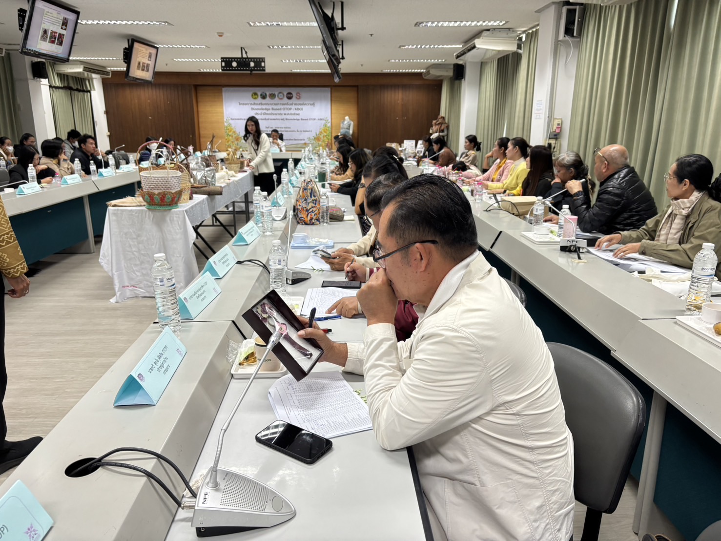 พช.ขอนแก่น : จัดโครงการส่งเสริมกระบวนการเครือข่ายองค์ความรู้ (Knowledge Based OTOP : KBO) ประจำปีงบประมาณ พ.ศ.2568