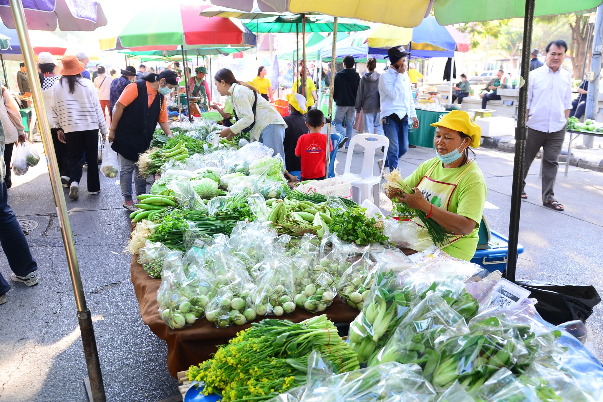 พช.ขอนแก่น : ร่วมงาน “ครบรอบ 10 ปี ตลาดสีเขียวขอนแก่น กับการก้าวสู่อนาคตของเมืองขอนแก่น”