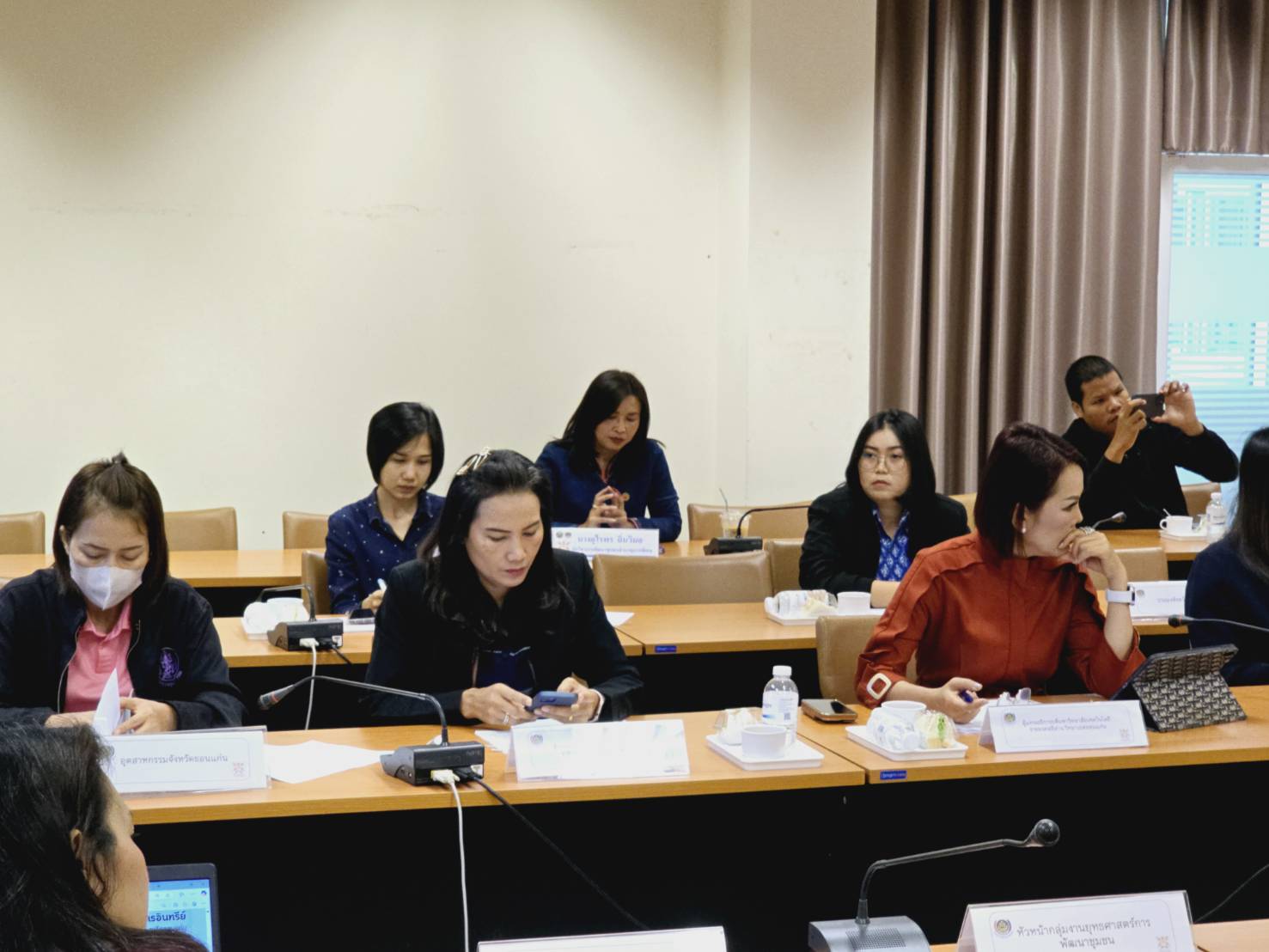 พช.ขอนแก่น : จัดประชุมคณะทำงานสนับสนุนการขับเคลื่อนการพัฒนาเศรษฐกิจฐานรากและประชารัฐ จังหวัดขอนแก่น ครั้งที่ 1/2568