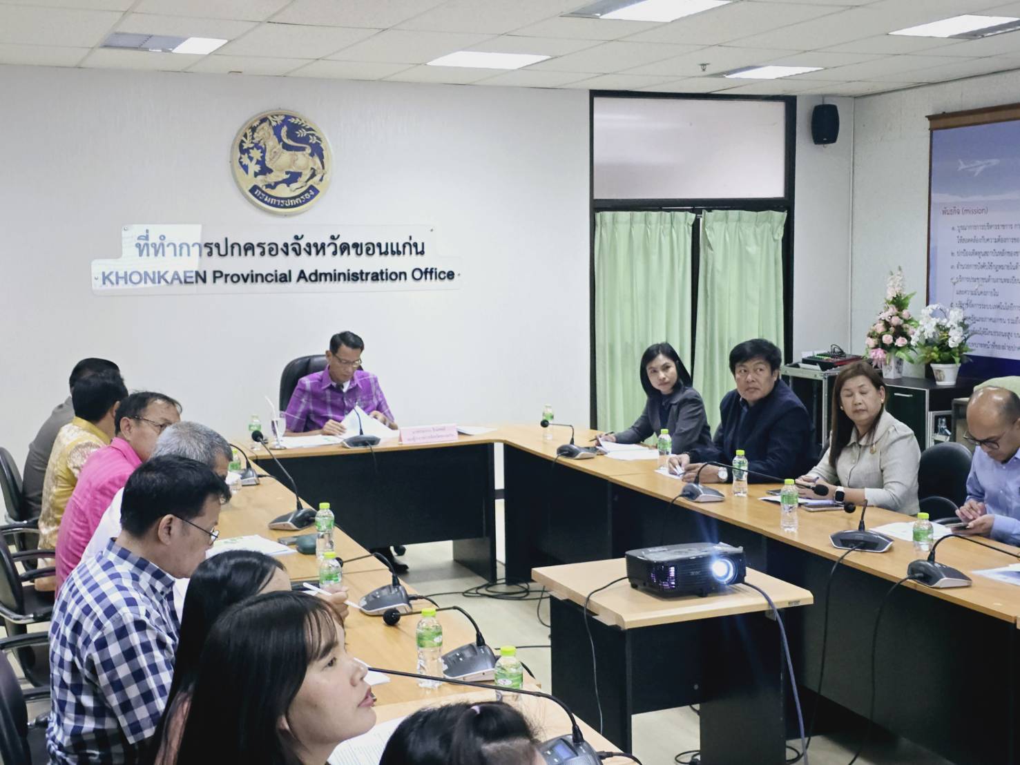 พช.ขอนแก่น : เข้าร่วมประชุมคณะกรรมการบริหารจัดการบ้านโบราณ “เฮือนโบราณ วิถีไทบ้านขอนแก่น” ครั้งที่1/2568