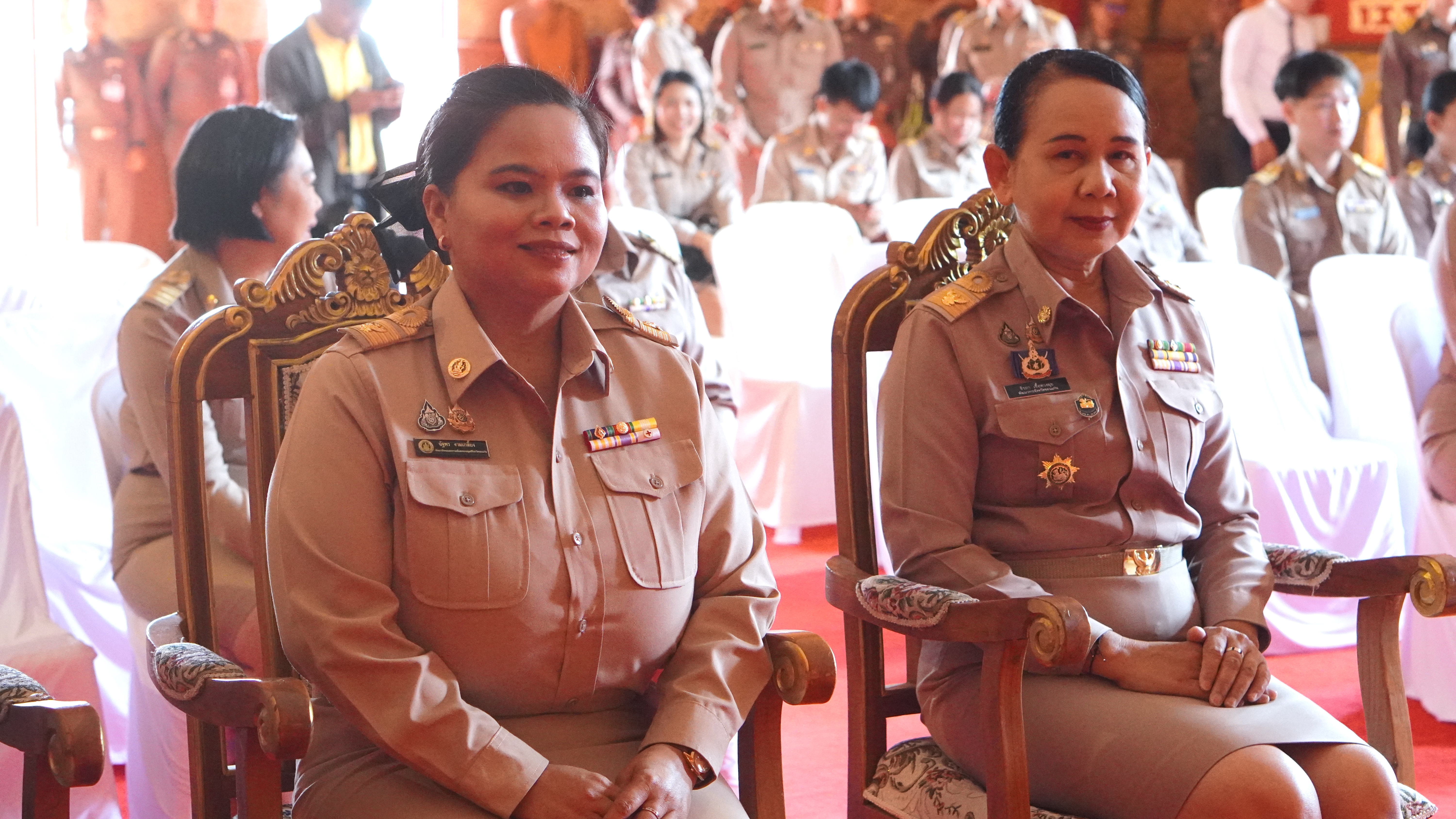 พช.ขอนแก่น : ร่วมกิจกรรมและปฏิบัติพิธีถวายภัตตาหารพระราชทานของพระบาทสมเด็จพระเจ้าอยู่หัวแด่พระภิกษุ สามเณร ในการสอบบาลีสนามหลวง ปี พ.ศ. 2568