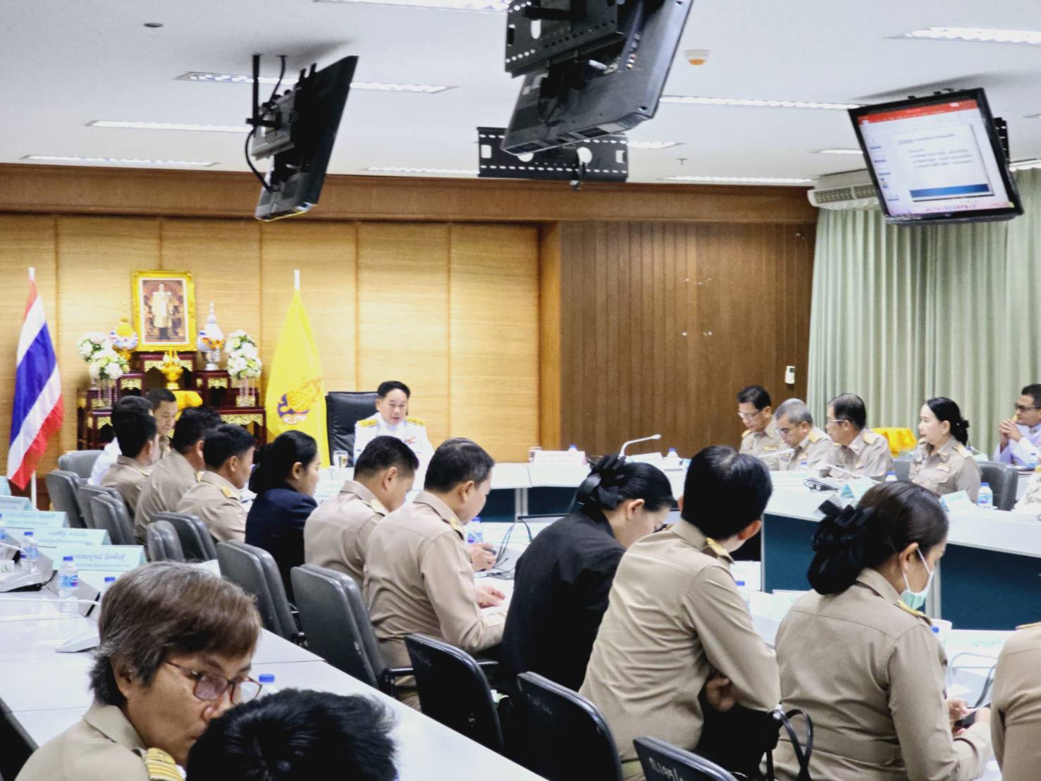 พช.ขอนแก่น : ประชุมนายอำเภอ และหัวหน้าส่วนราชการ สังกัดกระทรวงมหาดไทย จังหวัดขอนแก่น ครั้งที่ 2/2568 ประจำเดือนกุมภาพันธ์ 2568