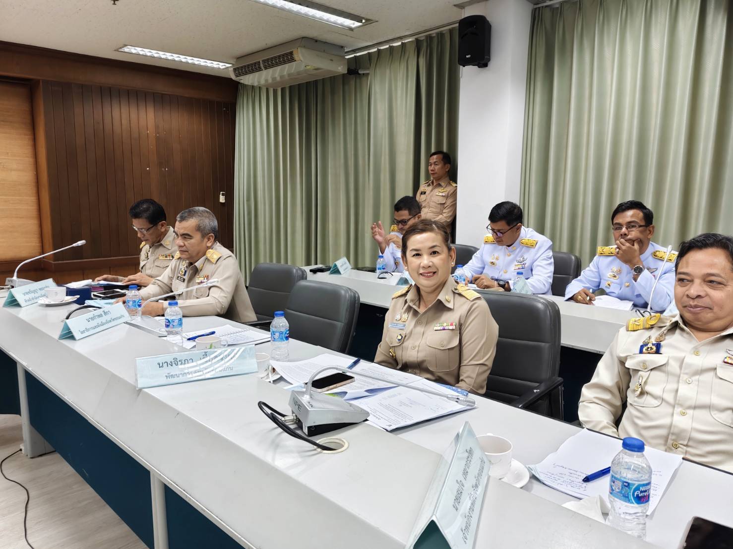 พช.ขอนแก่น : ร่วมประชุมคณะกรรมการอำนวยการรักษาความมั่นคงภายในจังหวัดขอนแก่น ครั้งที่ 2/2568