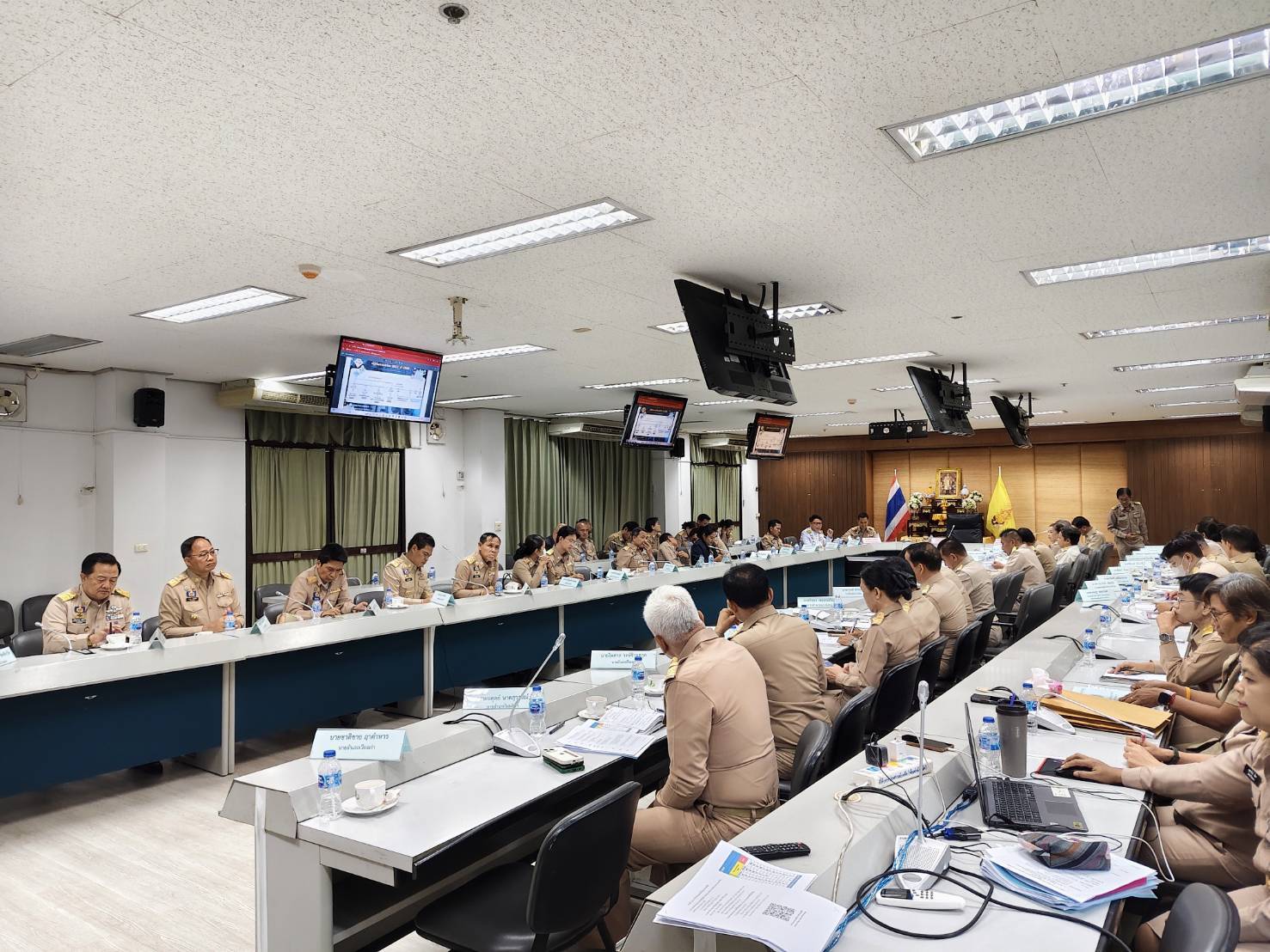 พช.ขอนแก่น : ร่วมประชุมคณะกรรมการอำนวยการรักษาความมั่นคงภายในจังหวัดขอนแก่น ครั้งที่ 2/2568