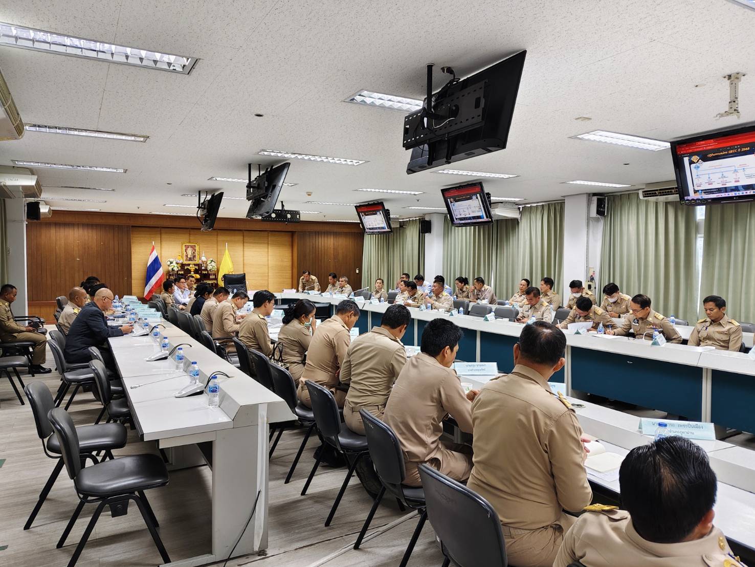 พช.ขอนแก่น : ร่วมประชุมคณะกรรมการอำนวยการรักษาความมั่นคงภายในจังหวัดขอนแก่น ครั้งที่ 2/2568