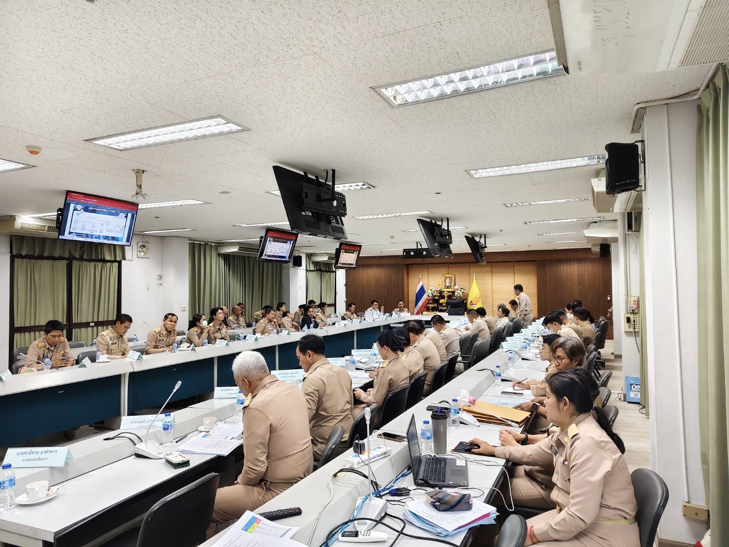 พช.ขอนแก่น : ร่วมประชุมคณะกรรมการอำนวยการรักษาความมั่นคงภายในจังหวัดขอนแก่น ครั้งที่ 2/2568