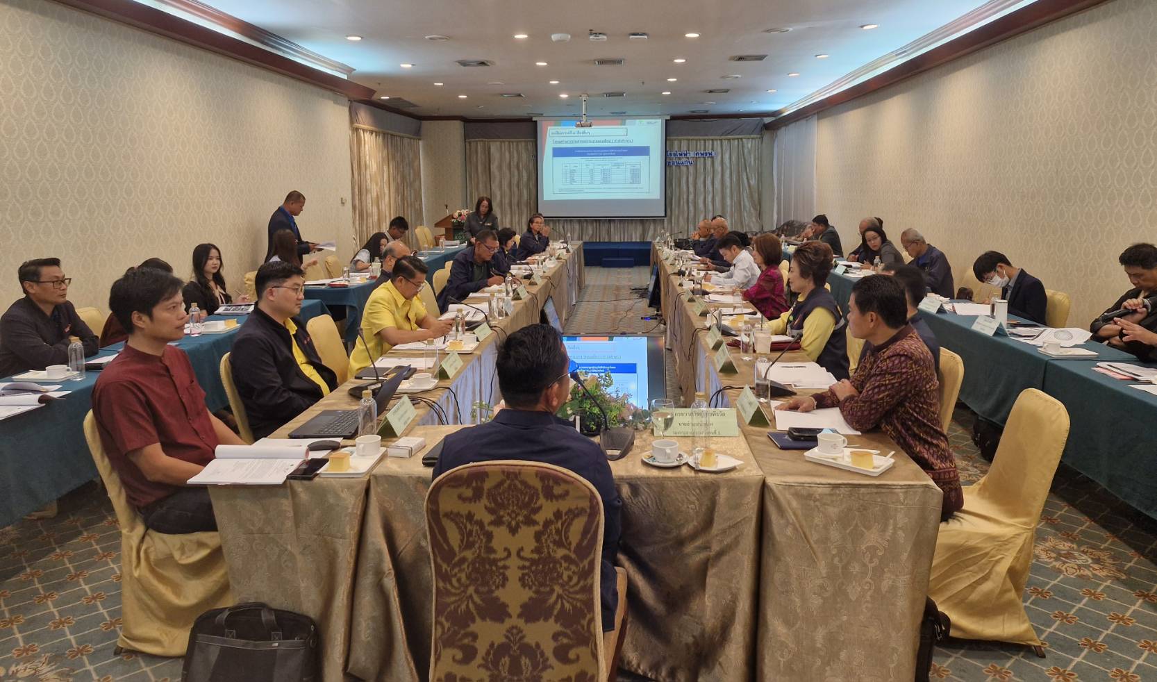 พช.ขอนแก่น : ร่วมประชุมคณะกรรมการพัฒนาชุมชนพื้นที่รอบโรงไฟฟ้า (คพรฟ.) กองทุนพัฒนาไฟฟ้า อำเภอน้ำพอง จังหวัดขอนแก่น ครั้งที่ 1/2568 (ครั้งที่ 123)