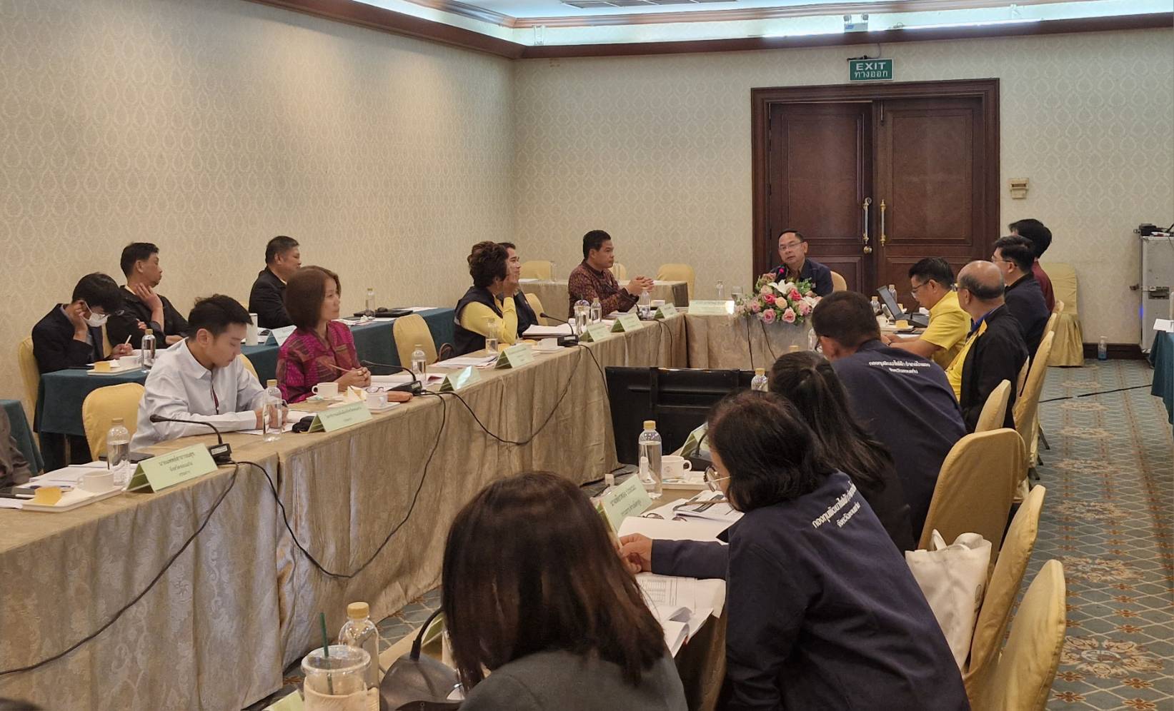 พช.ขอนแก่น : ร่วมประชุมคณะกรรมการพัฒนาชุมชนพื้นที่รอบโรงไฟฟ้า (คพรฟ.) กองทุนพัฒนาไฟฟ้า อำเภอน้ำพอง จังหวัดขอนแก่น ครั้งที่ 1/2568 (ครั้งที่ 123)