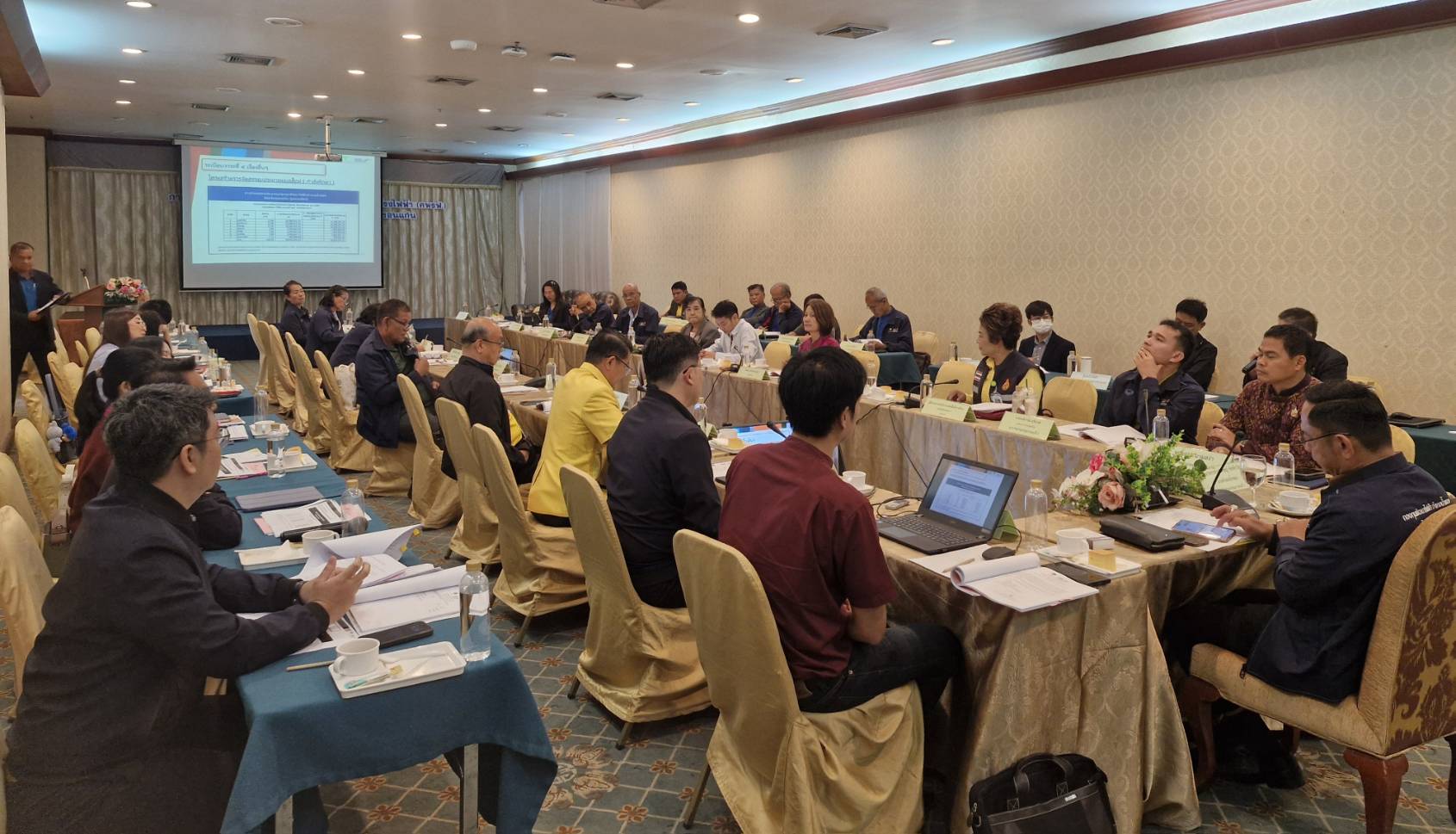 พช.ขอนแก่น : ร่วมประชุมคณะกรรมการพัฒนาชุมชนพื้นที่รอบโรงไฟฟ้า (คพรฟ.) กองทุนพัฒนาไฟฟ้า อำเภอน้ำพอง จังหวัดขอนแก่น ครั้งที่ 1/2568 (ครั้งที่ 123)