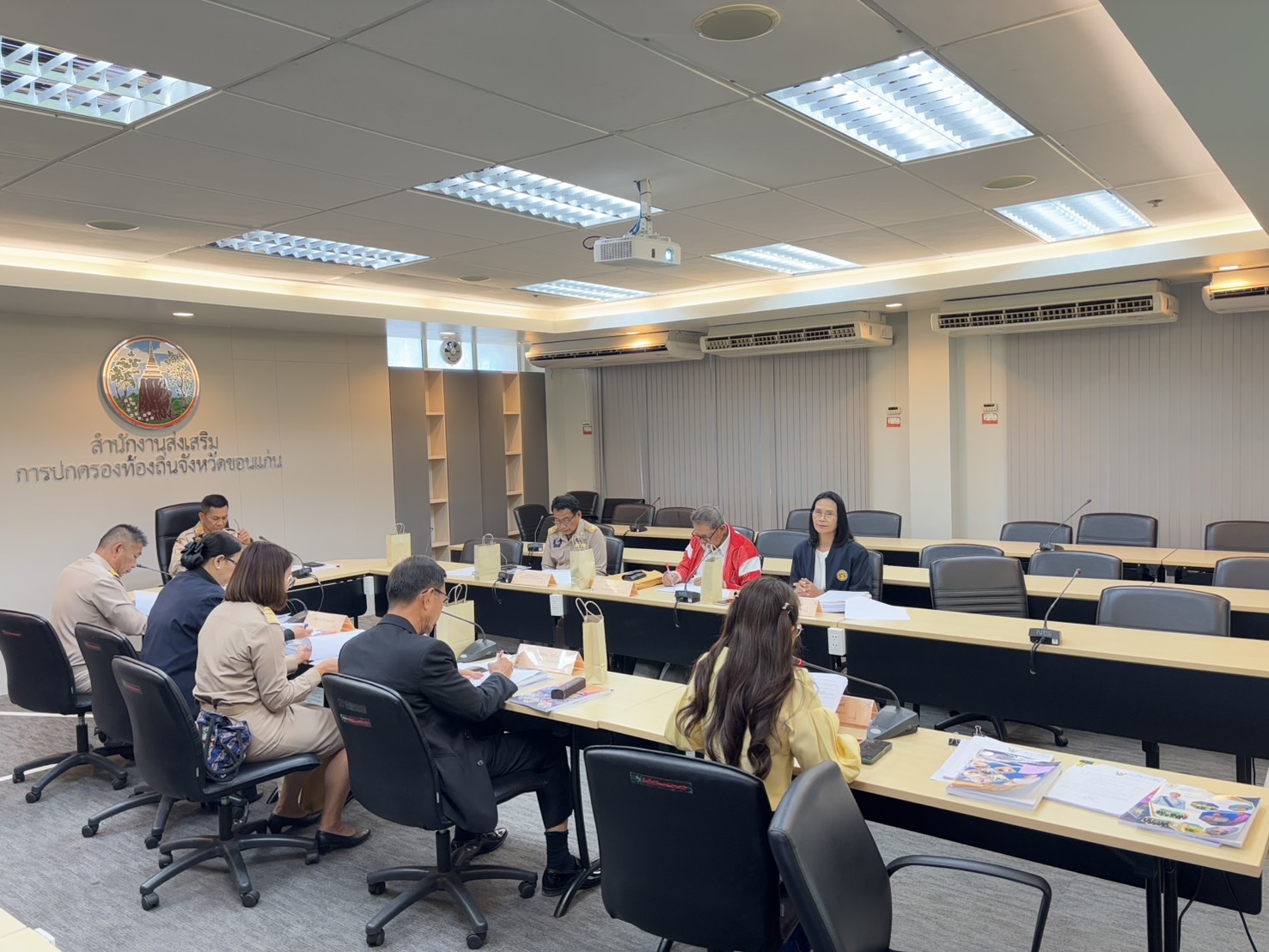 พช.ขอนแก่น : ร่วมประชุมคณะกรรมการคัดเลือกข้าราชการส่วนท้องถิ่นดีเด่นระดับจังหวัด จังหวัดขอนแก่น