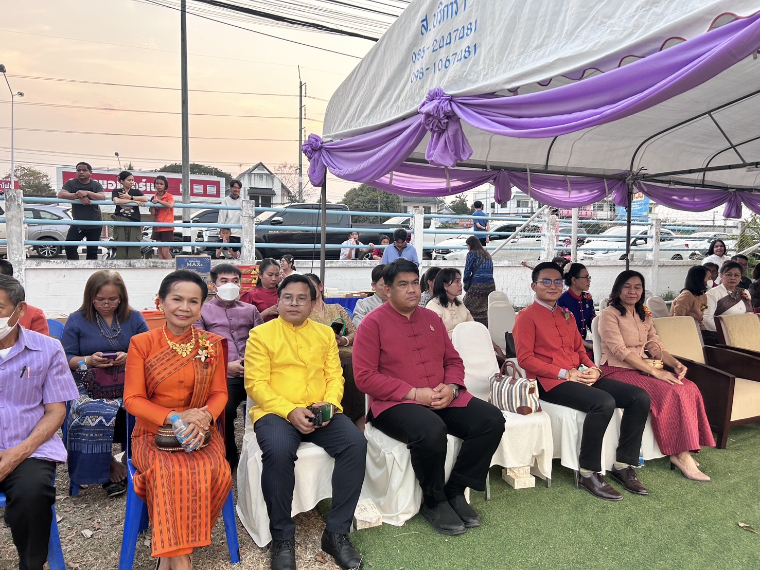 พช.ขอนแก่น : ร่วมพิธีเปิดงานประเพณี “บุญคูณลาน ข้าวโพดหวาน สานไมตรี ข้าวจี่แซ่บ และ งานกาชาดอำเภอบ้านฝาง” จังหวัดขอนแก่น ประจำปี 2568