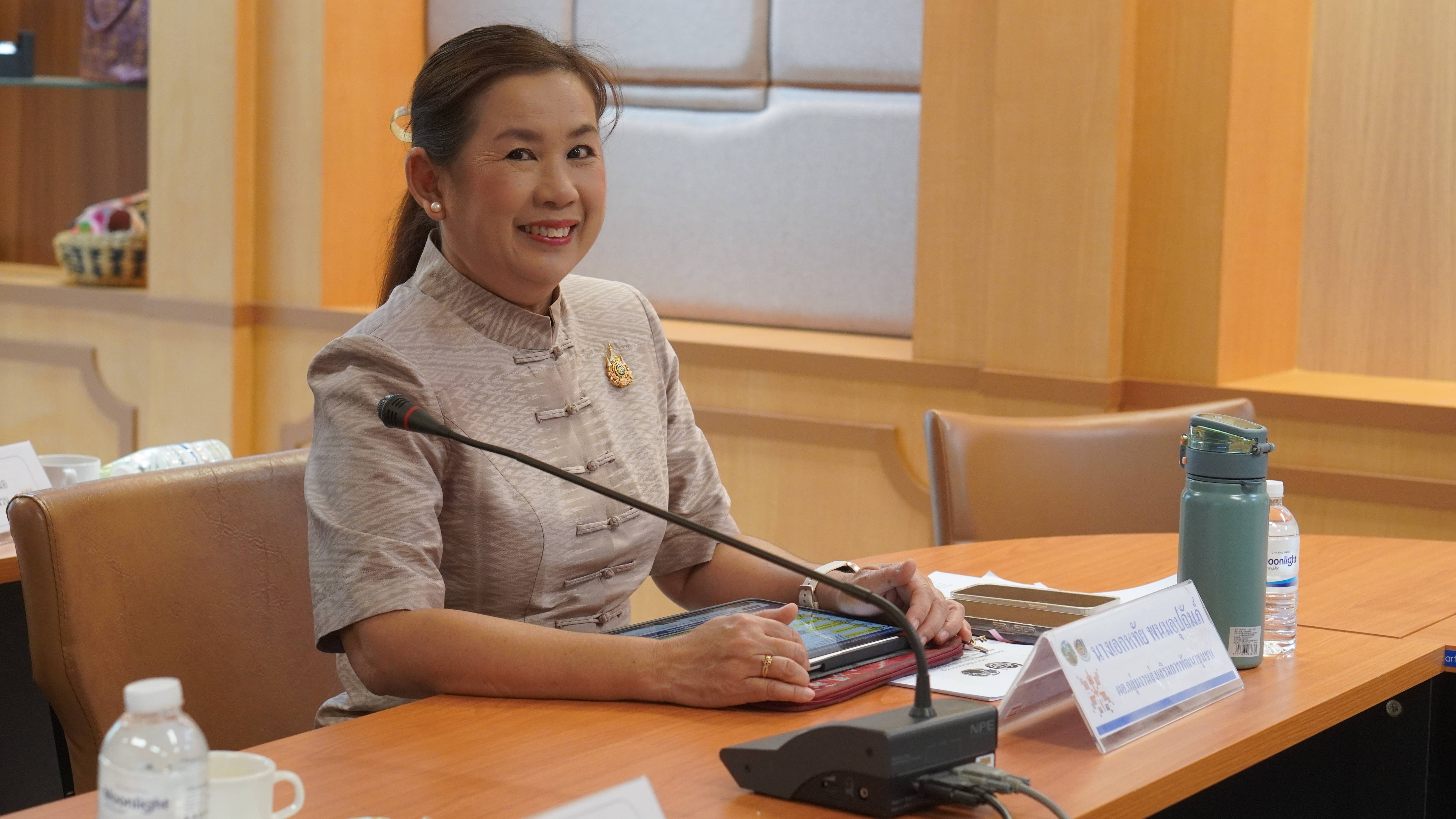 พช.ขอนแก่น : จัดประชุมเชิงปฏิบัติการสนับสนุนการขับเคลื่อนเครือข่ายศูนย์เรียนรู้การพัฒนาคุณภาพชีวิตตามหลักทฤษฎีใหม่ ประยุกต์สู่ “โคก หนอง นา” ระดับจังหวัด