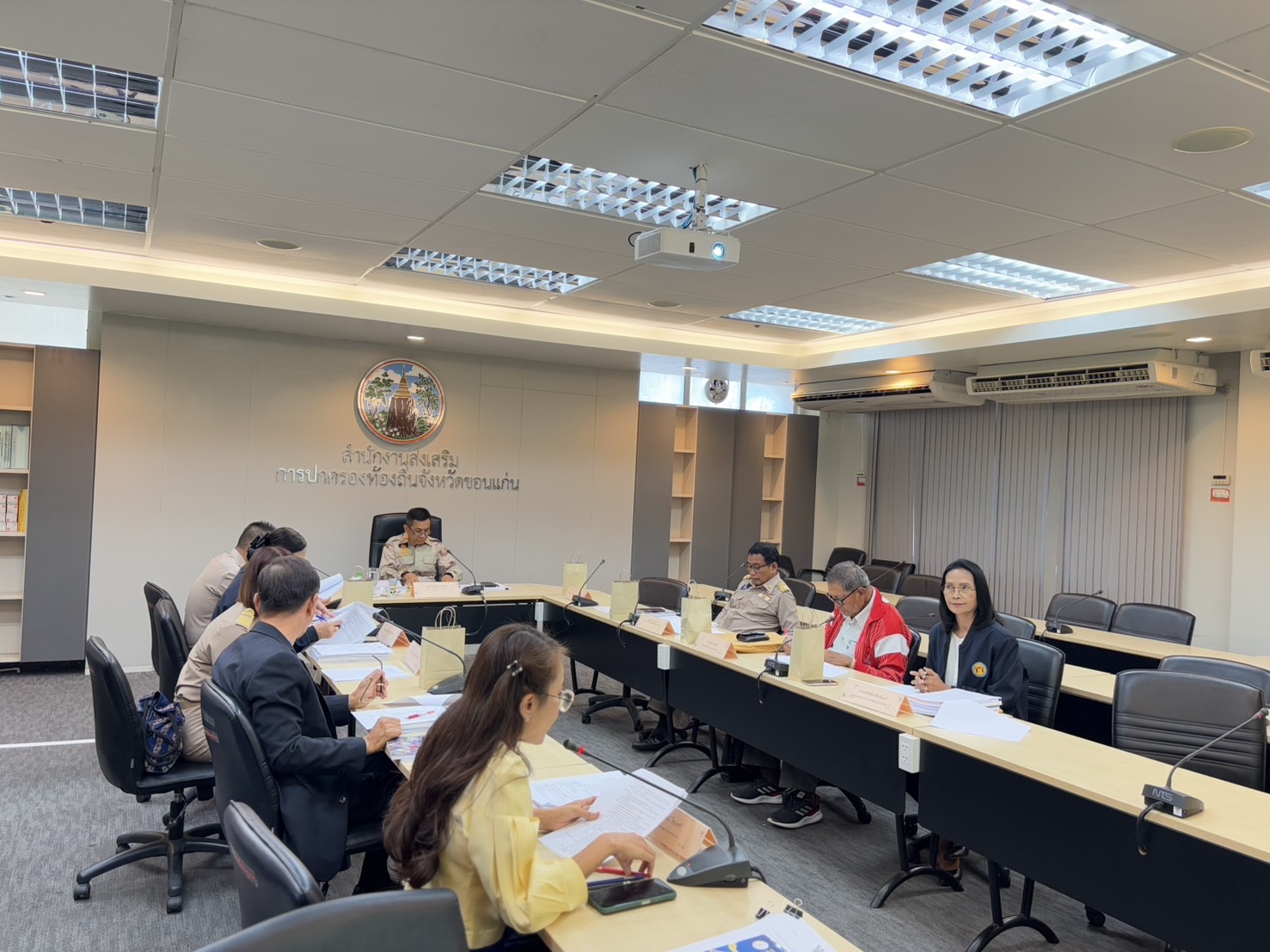 พช.ขอนแก่น : ร่วมประชุมคณะกรรมการคัดเลือกข้าราชการส่วนท้องถิ่นดีเด่นระดับจังหวัด จังหวัดขอนแก่น