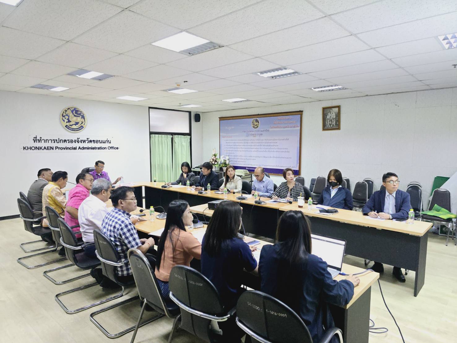 พช.ขอนแก่น : เข้าร่วมประชุมคณะกรรมการบริหารจัดการบ้านโบราณ “เฮือนโบราณ วิถีไทบ้านขอนแก่น” ครั้งที่1/2568