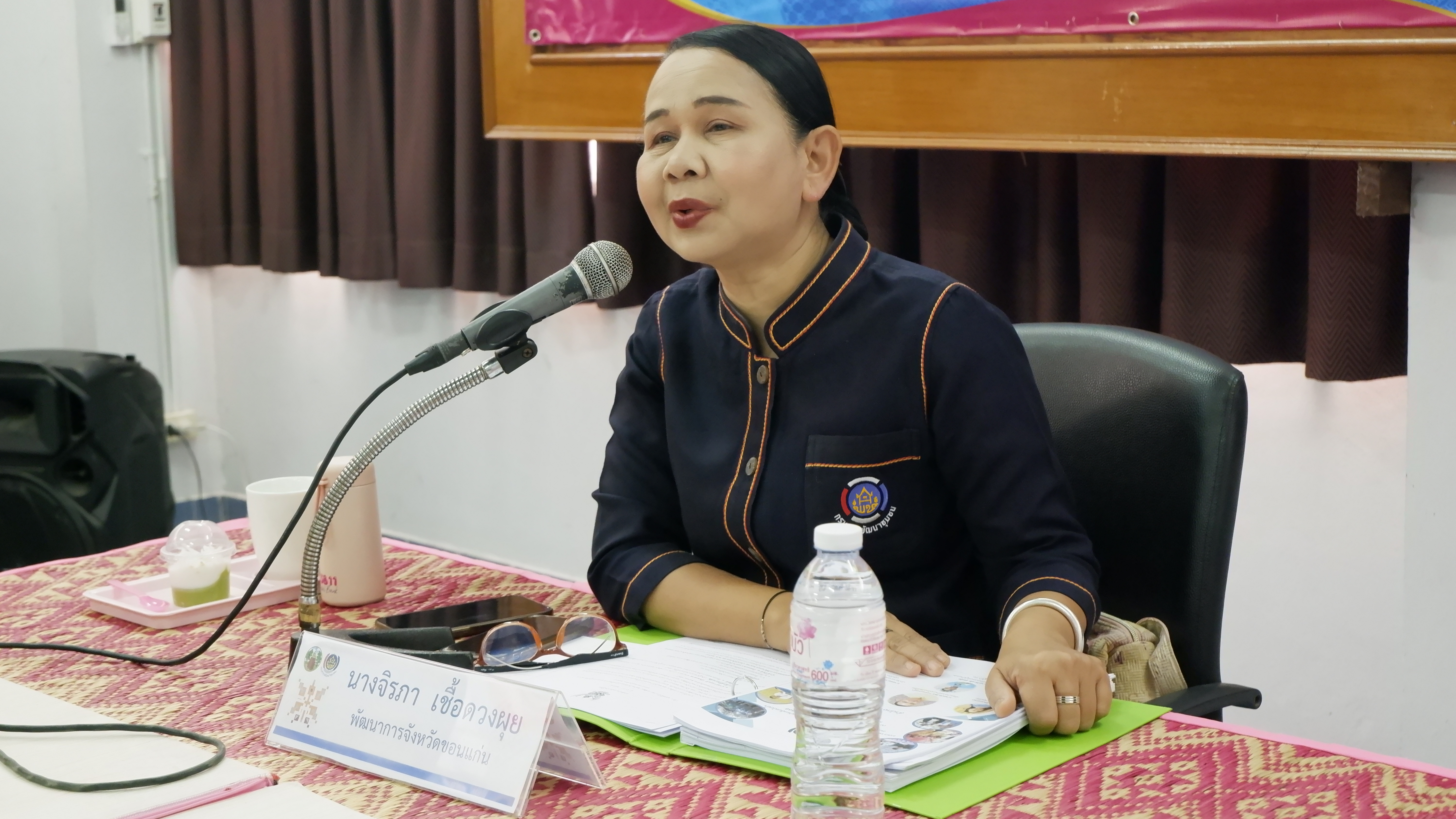 พช.ขอนแก่น : ลงพื้นที่ประชุมเจ้าหน้าที่พัฒนาชุมชนเพื่อติดตามและสนับสนุนการขับเคลื่อนการดำเนินงานตามประเด็นเน้นย้ำของอธิบดีกรมการพัฒนาชุมชน ประจำปี 2568 กลุ่มอำเภอที่ 3