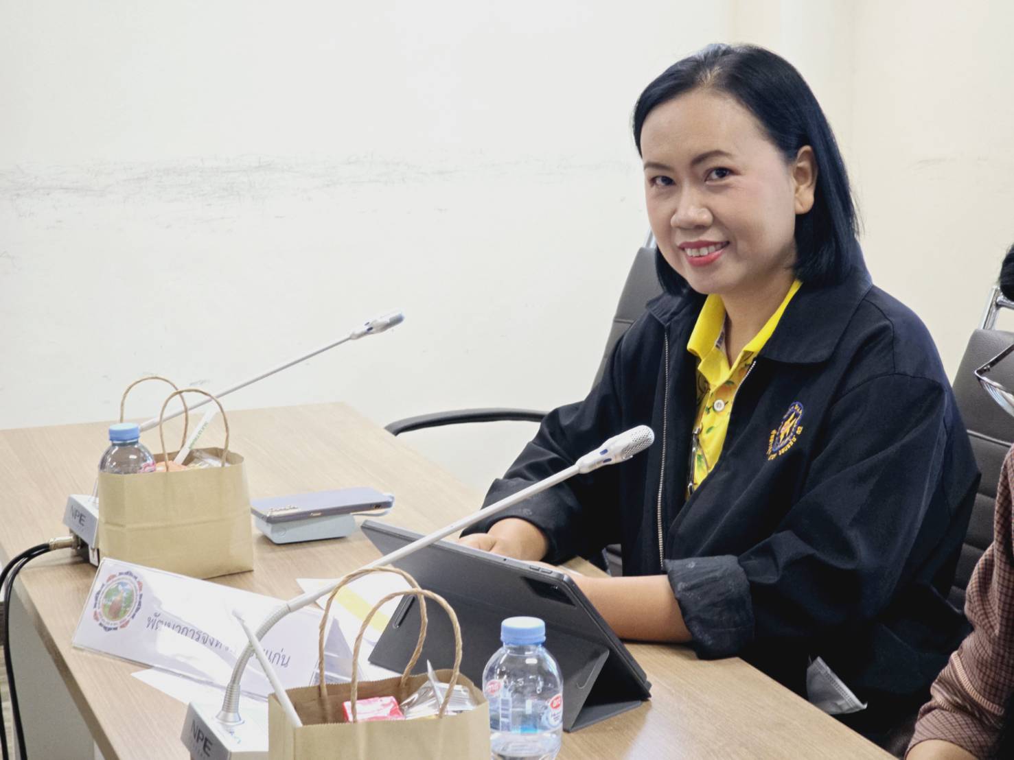 พช.ขอนแก่น : ร่วมประชุมศูนย์ปฏิบัติการติดตามเร่งรัดการบำบัดรักษา ฟื้นฟูสภาพทางสังคม ป้องกันและปราบปรามยาเสพติด (ศปก.ครส.) ครั้งที่ 4/2568