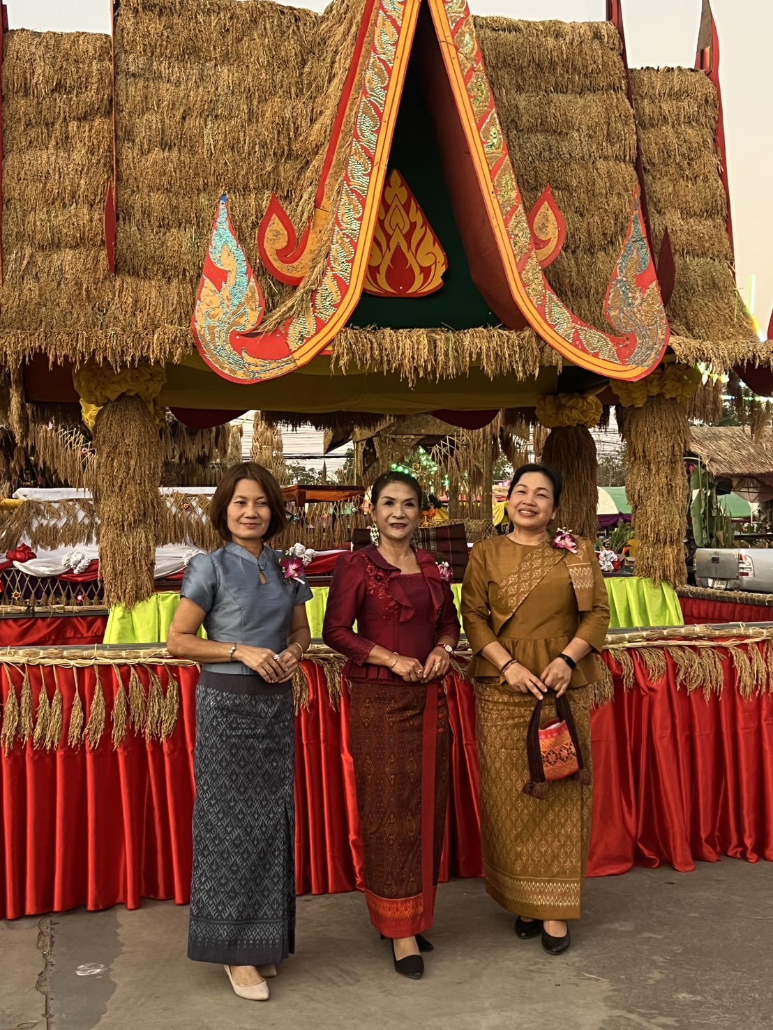 พช.ขอนแก่น : ร่วมพิธีเปิดงานประเพณีบุญคูณลาน สู่ขวัญข้าว อำเภอแวงน้อย ประจำปี 2568