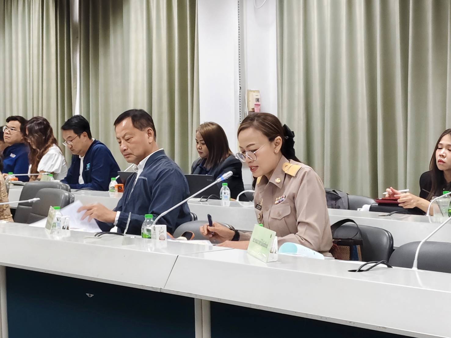พช.ขอนแก่น : ร่วมประชุมคณะกรรมการร่วมภาครัฐและเอกชนเพื่อพัฒนาและแก้ไขปัญหาทางเศรษฐกิจ จังหวัดขอนแก่น (กรอ.จังหวัดขอนแก่น) ครั้งที่ 1/2568