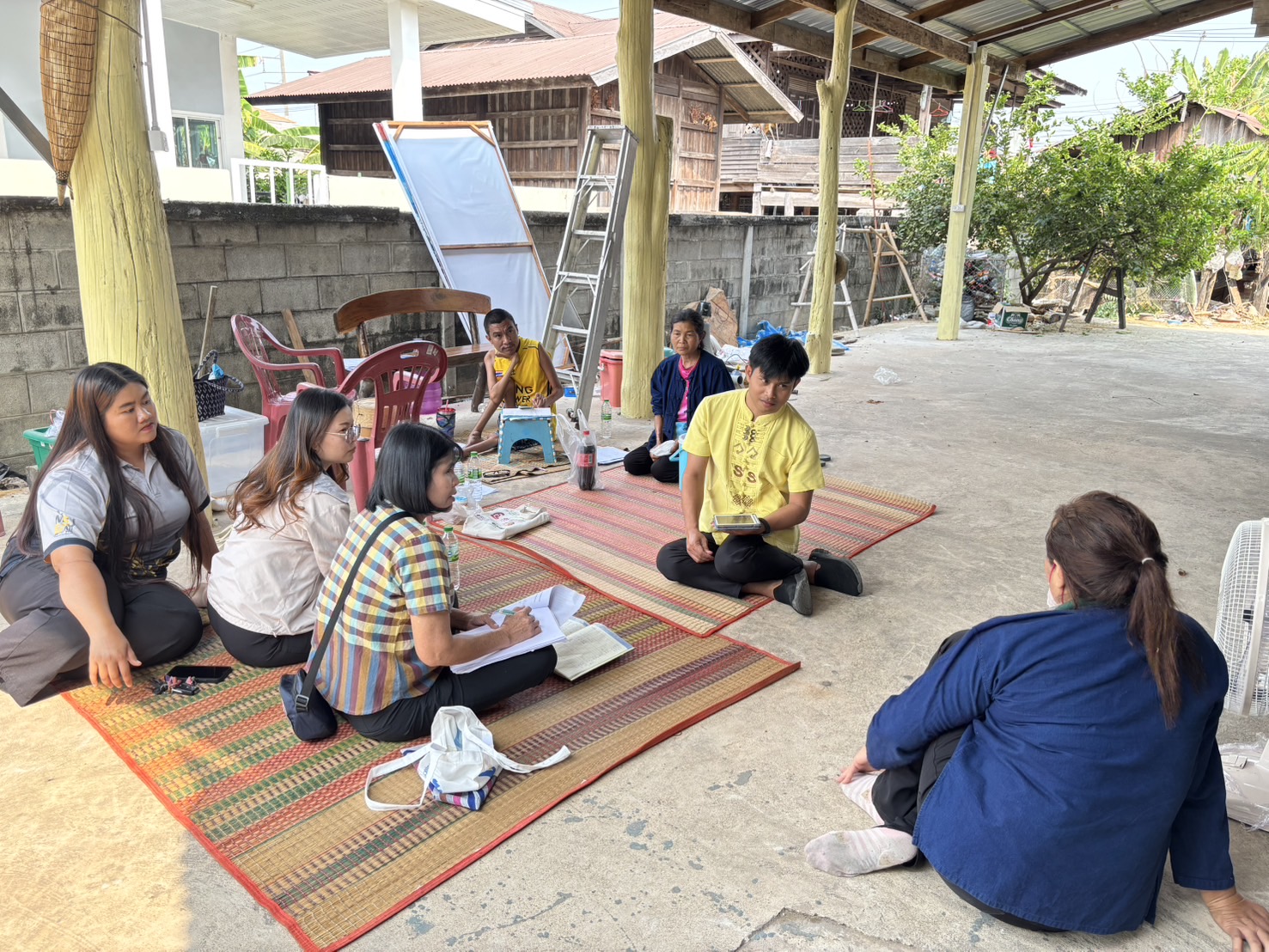 พช.ขอนแก่น : ลงพื้นที่ ติดตาม และสนับสนุนการบริหารการจัดเก็บข้อมูลความจำเป็นพื้นฐาน (จปฐ.) ในระดับพื้นที่ ณ อำเภอกระนวน