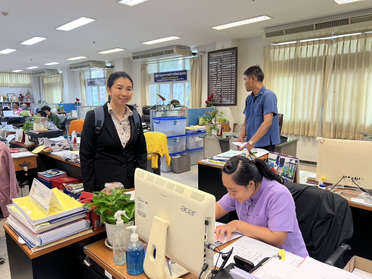 พช.ขอนแก่น : ดำเนินการรับสมัครบุคคลเพื่อสรรหาและเลือกสรรเป็นพนักงานกองทุนพัฒนาบทบาทสตรี สังกัดสำนักงานเลขานุการคณะอนุกรรมการบริหารกองทุนพัฒนาบทบาทสตรีระดับจังหวัด จังหวัดขอนแก่น