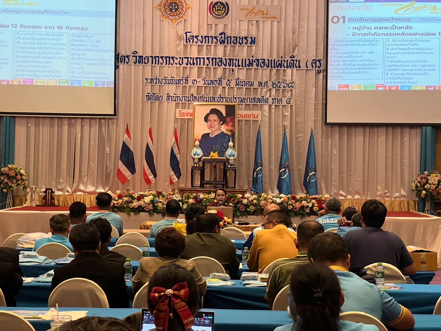 พช.ขอนแก่น : ร่วมเป็นวิทยากรในโครงการอบรมหลักสูตรวิทยากรกระบวนการกองทุนแม่ของแผ่นดิน (ครู ข) ระหว่างวันจันทร์ที่ 3 – วันพุธที่ 5 มีนาคม 2568 ณ โรงแรมเจริญธานี อำเภอเมืองขอนแก่น จังหวัดขอนแก่น (วันที่2)