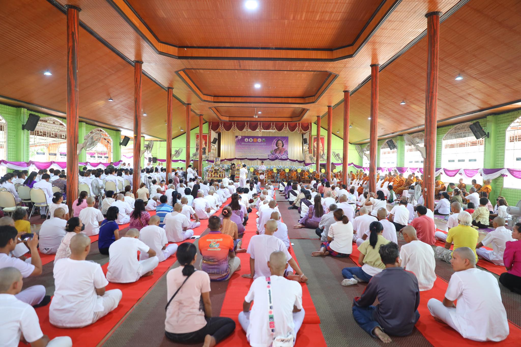 จังหวัดขอนแก่น : จัดพิธีบรรพชาสามเณร เฉลิมพระเกียรติสมเด็จพระกนิษฐาธิราชเจ้า กรมสมเด็จพระเทพรัตนราชสุดาฯ สยามบรมราชกุมารี เนื่องในโอกาสทรงเจริญพระชนมายุ 70 พรรษา 2 เมษายน พ.ศ. 2568