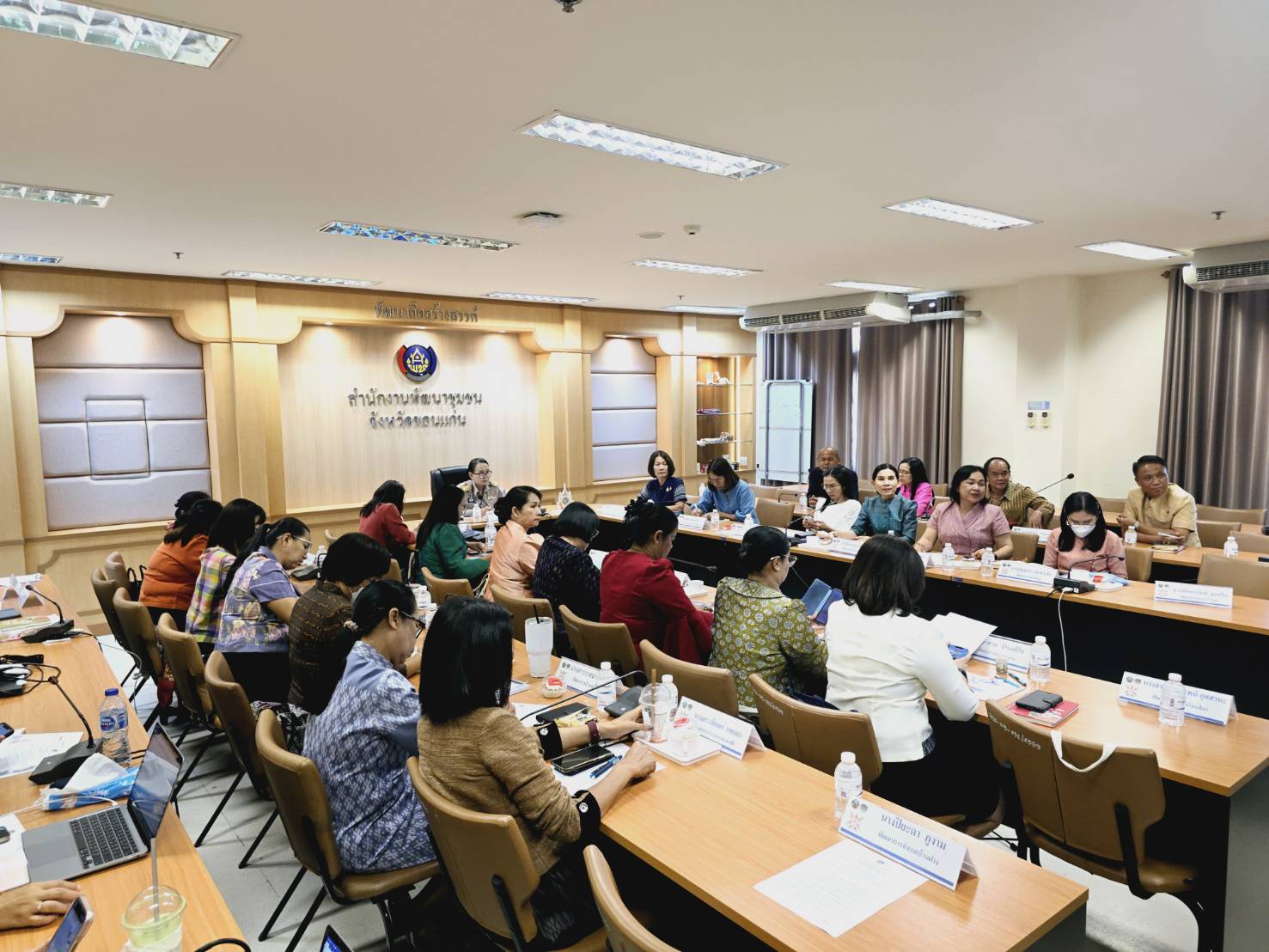 พช.ขอนแก่น : ร่วมประชุมกรมการพัฒนาชุมชน ครั้งที่ 3/2568 ผ่านระบบวีดีทัศน์ทางไกล (Video Conference)