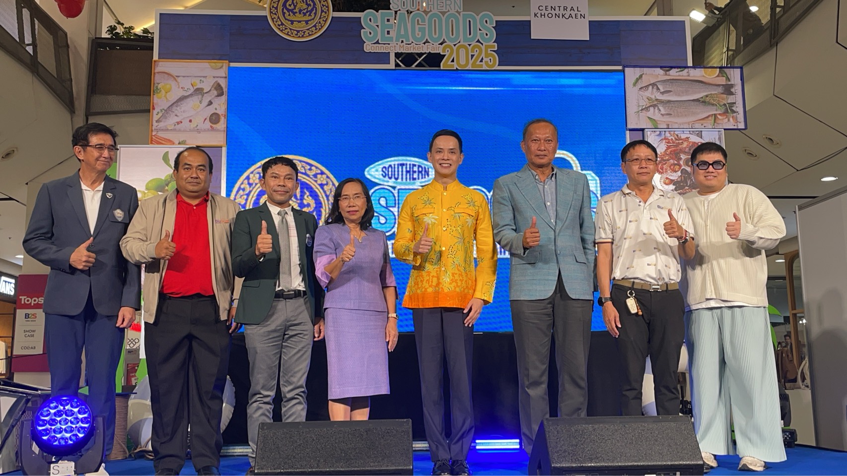 พช.ขอนแก่น : ร่วมพิธีเปิดงาน “SOUTHERN SEA GOODS Connect Market Fair 2025” ณ เซ็นทรัลขอนแก่น