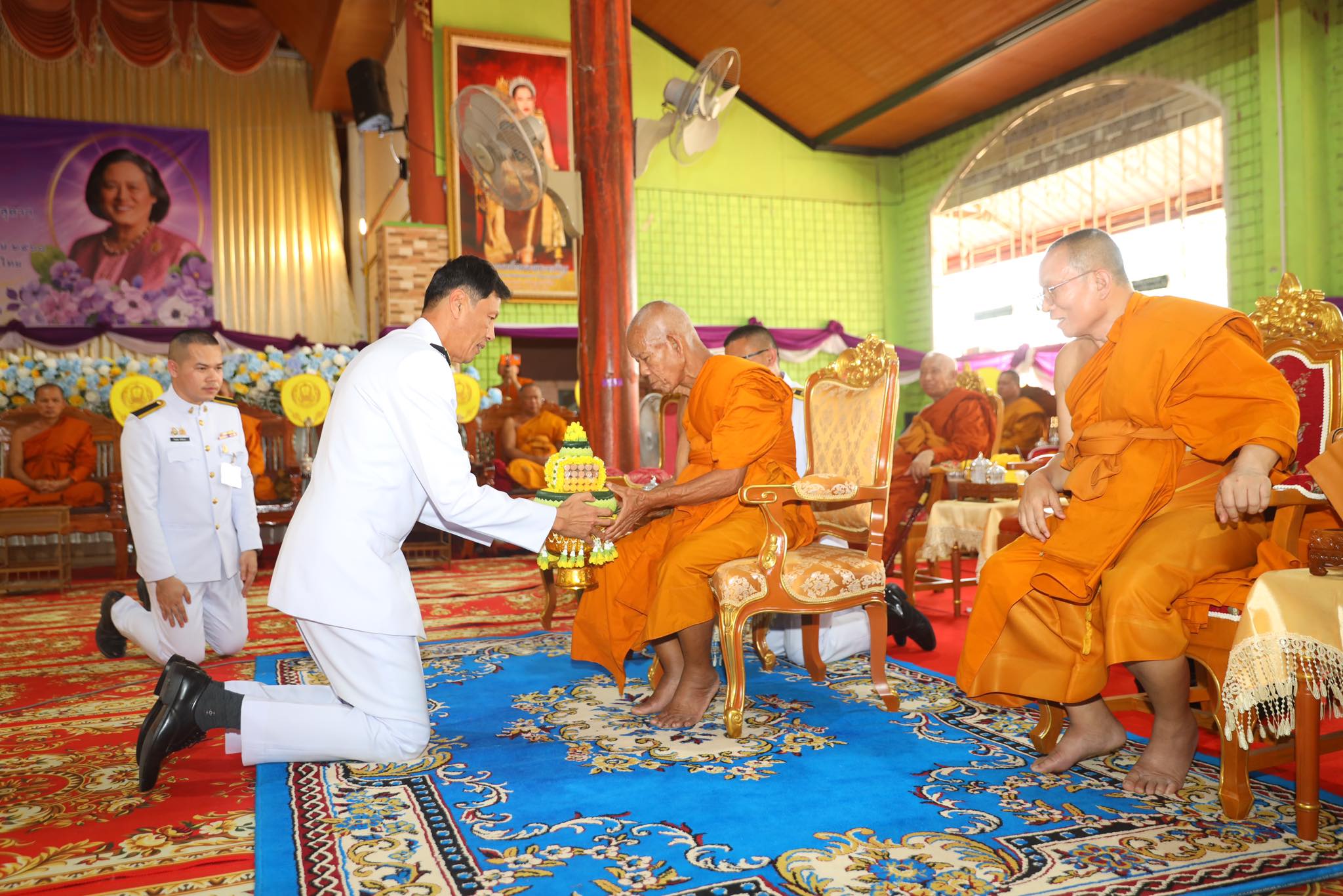 จังหวัดขอนแก่น : จัดพิธีบรรพชาสามเณร เฉลิมพระเกียรติสมเด็จพระกนิษฐาธิราชเจ้า กรมสมเด็จพระเทพรัตนราชสุดาฯ สยามบรมราชกุมารี เนื่องในโอกาสทรงเจริญพระชนมายุ 70 พรรษา 2 เมษายน พ.ศ. 2568